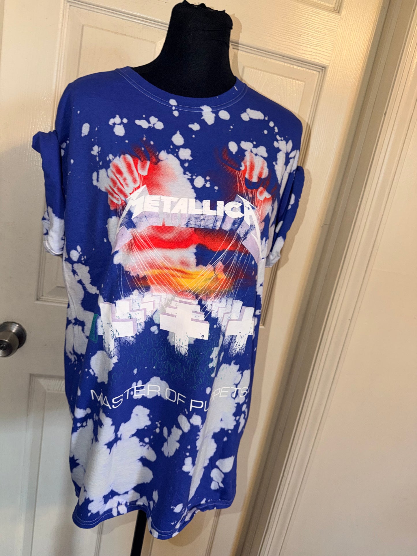 Metallica Oversized Distressed Tee