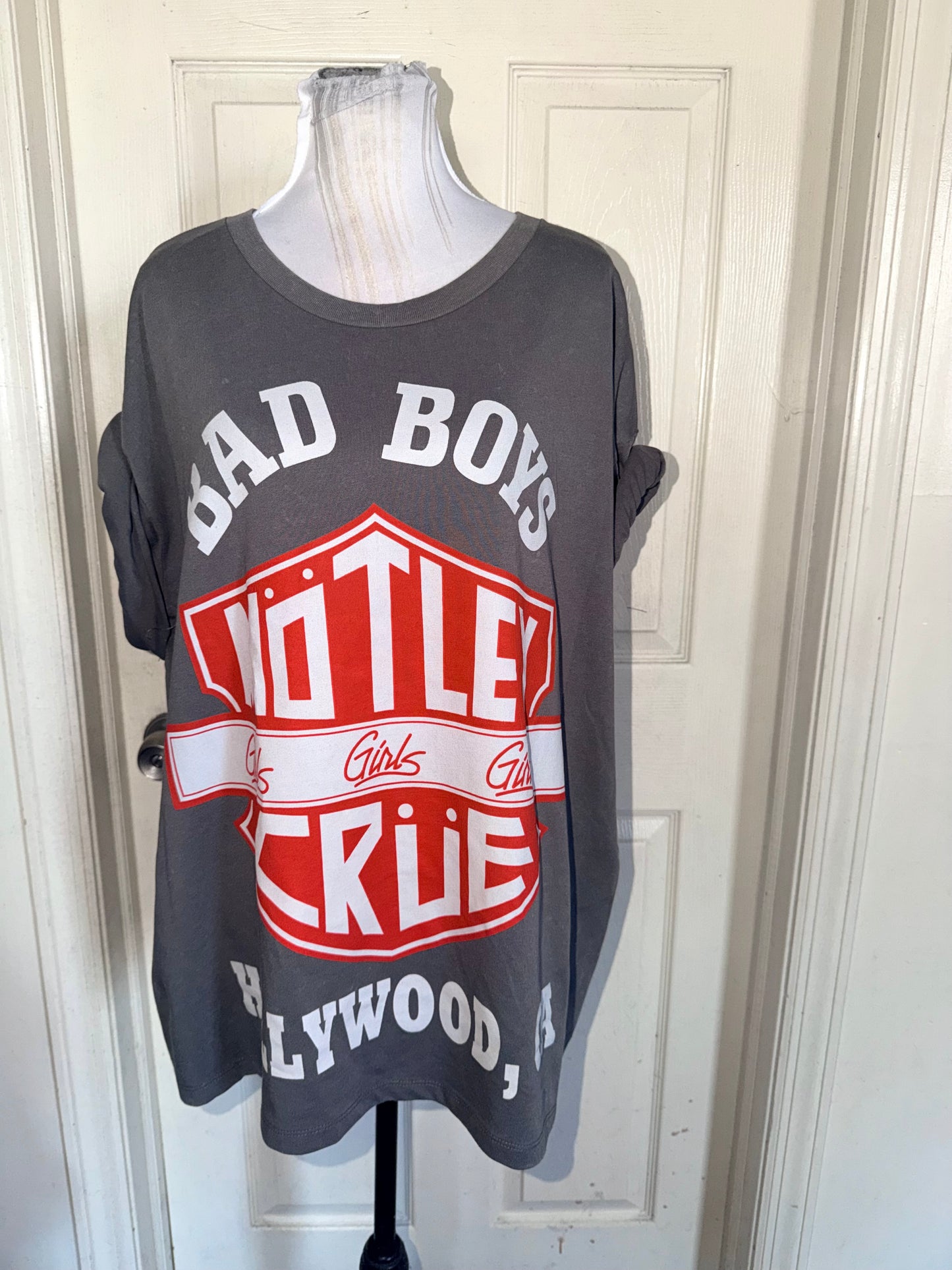 Motley Crue Oversized Tee