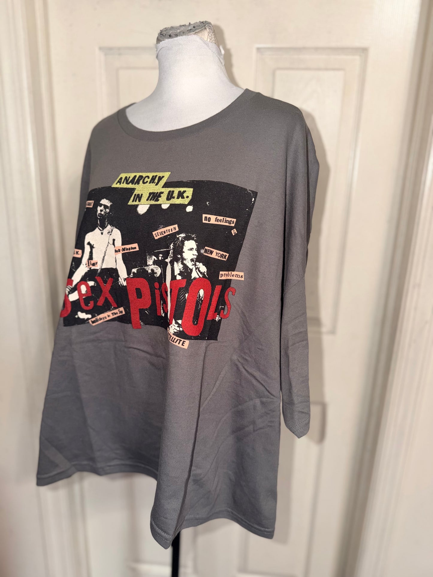The Sex Pistols Oversized Distressed Tee