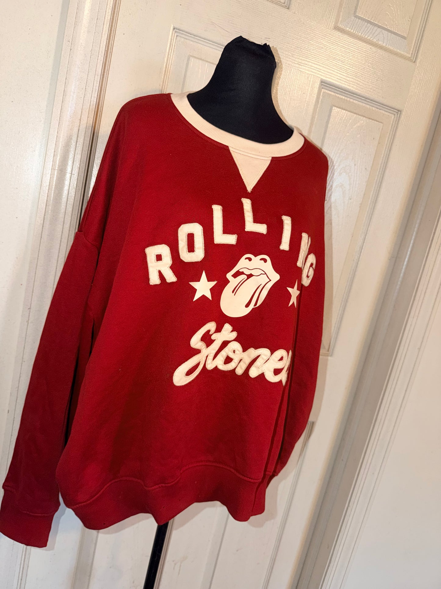The Rolling Stones Oversized Distressed Tee