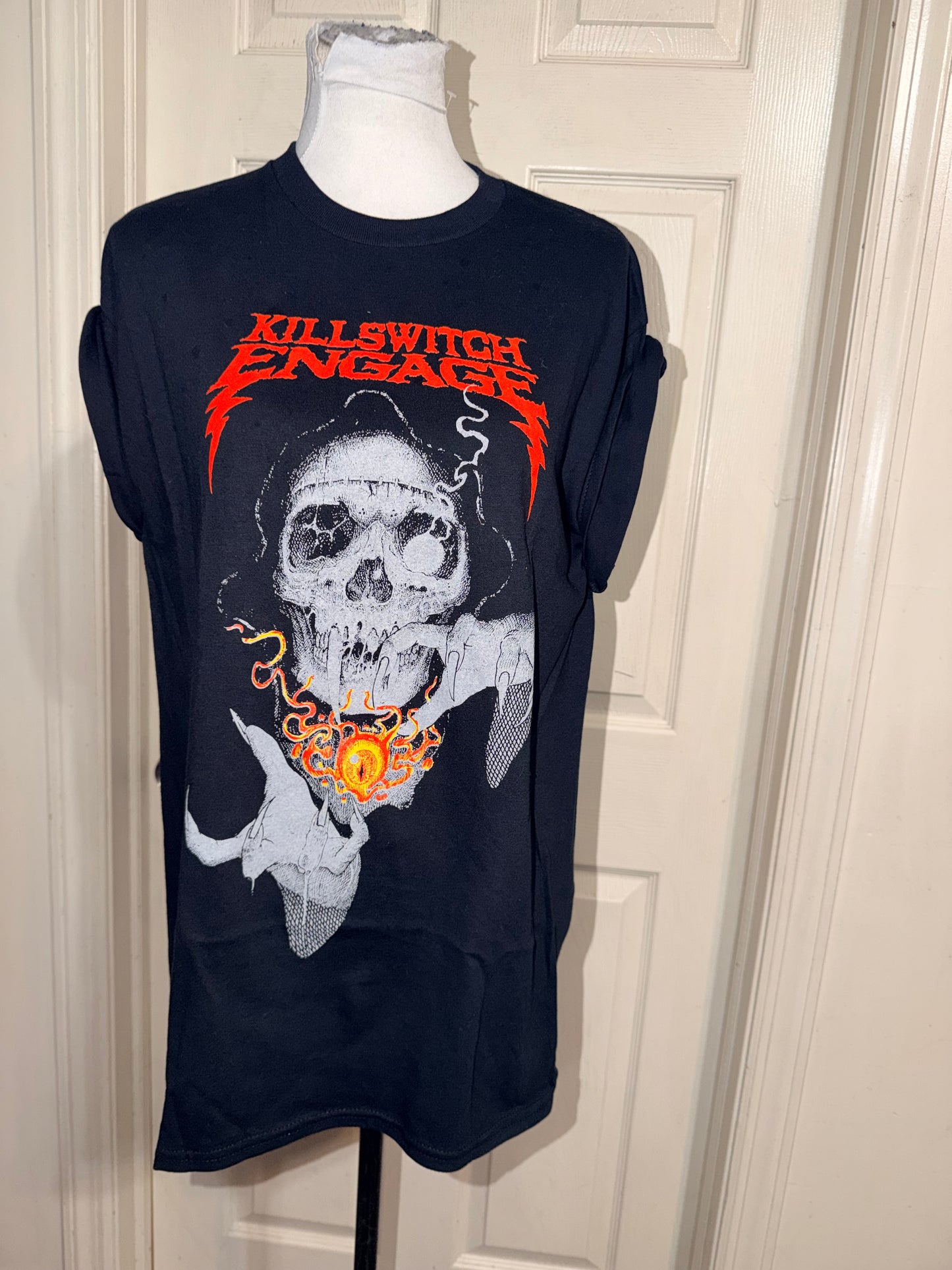 Killswitch Engage Oversized Distressed Tee