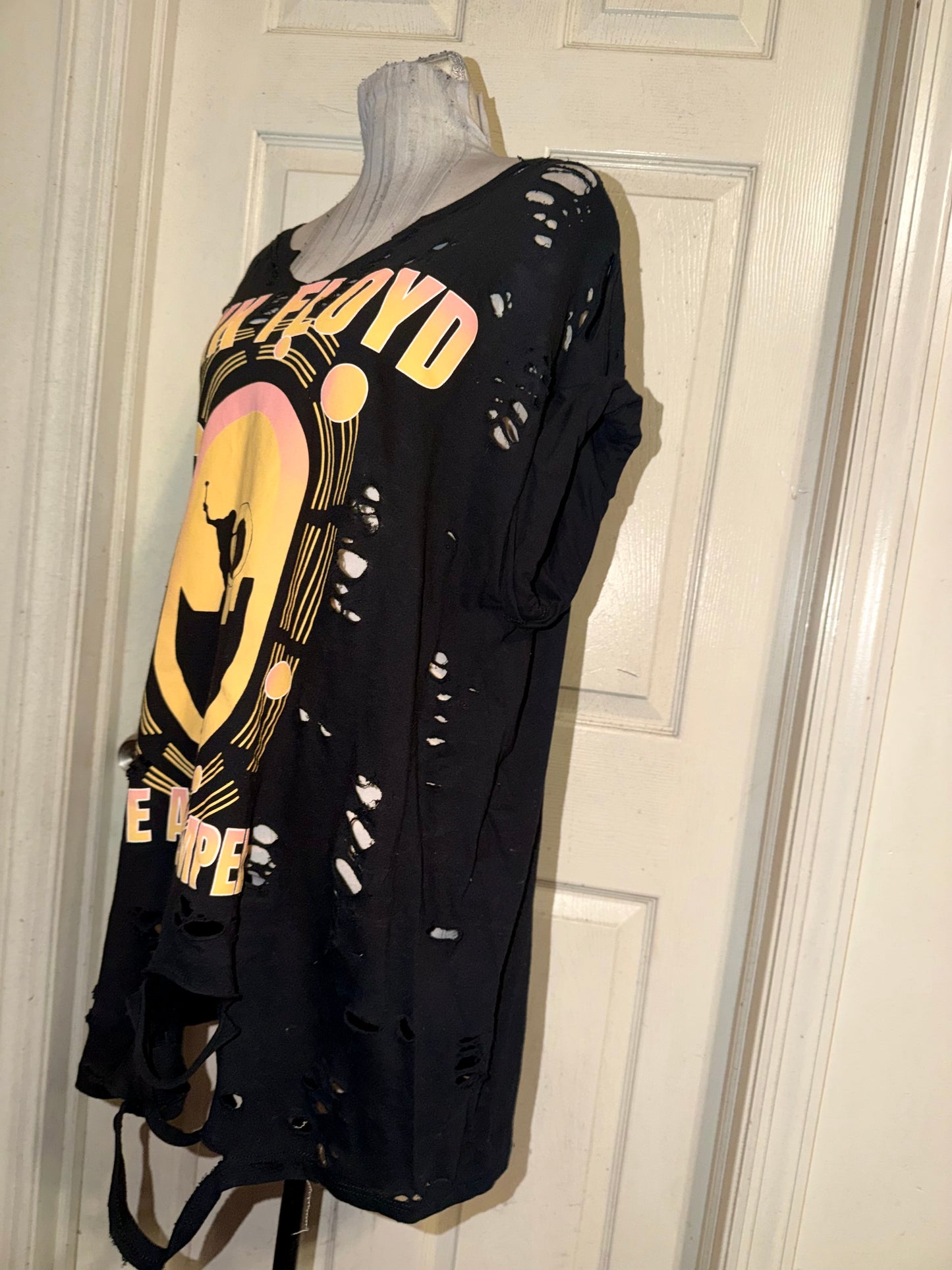 Pink Floyd Oversized Distressed Tee (as is)