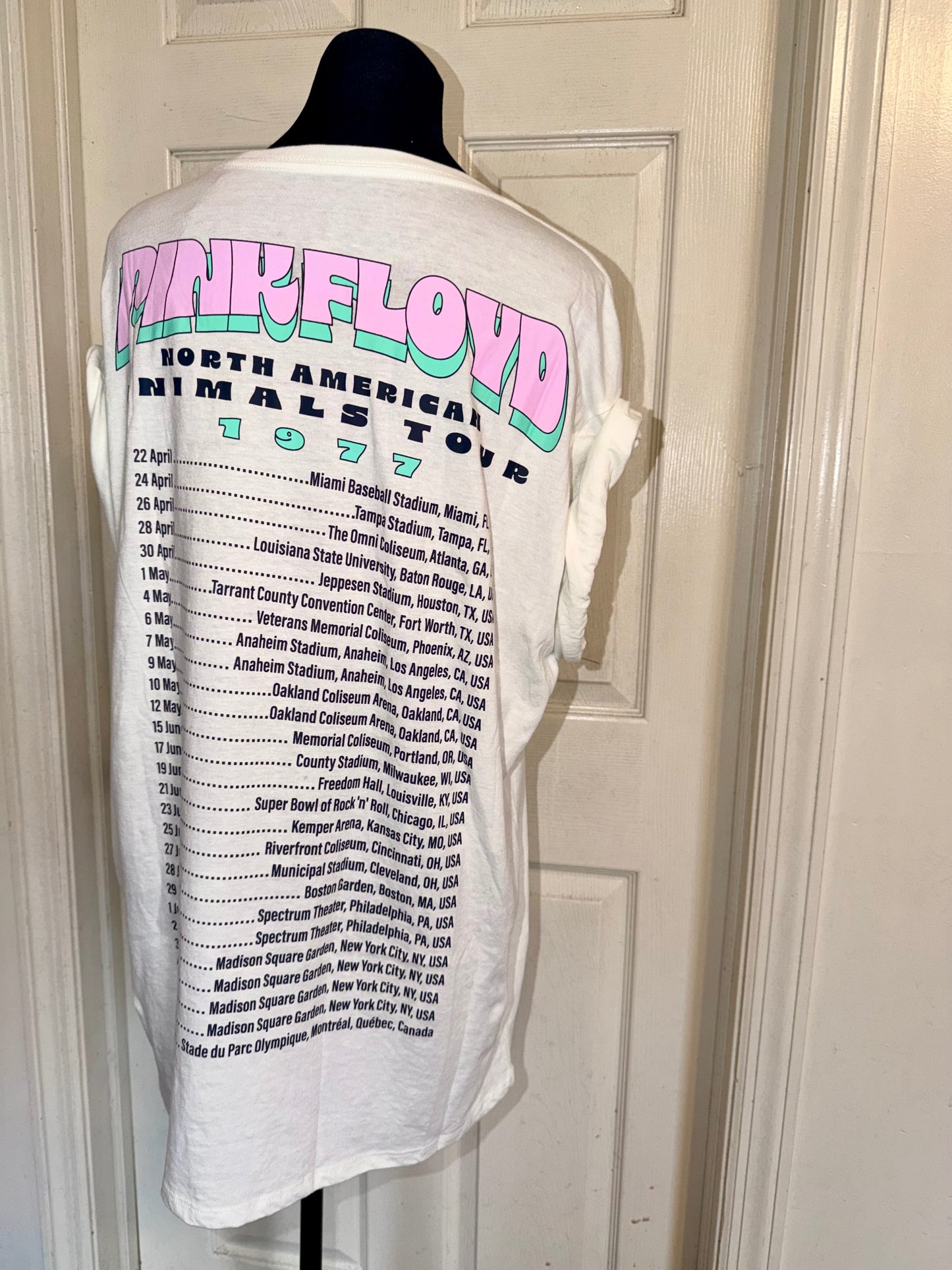 Pink Floyd Double Sided Oversized Tee