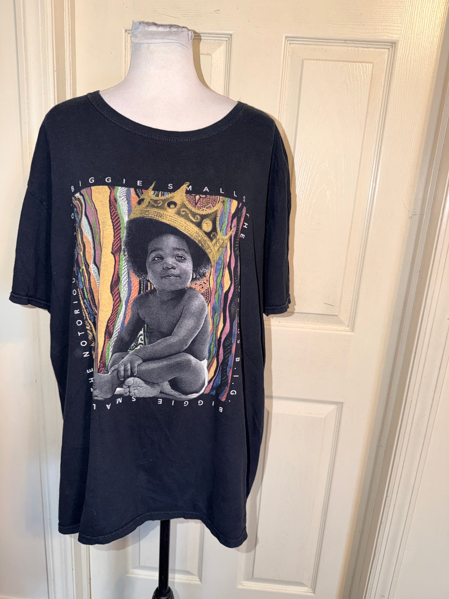 Notorious BIG Oversized Distressed Tee