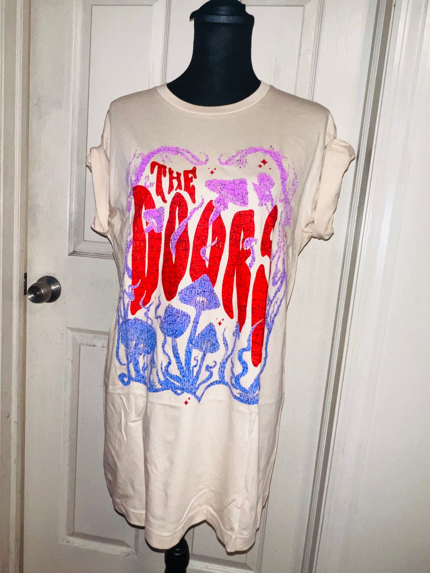 The Doors Oversized Distressed T-Shirt