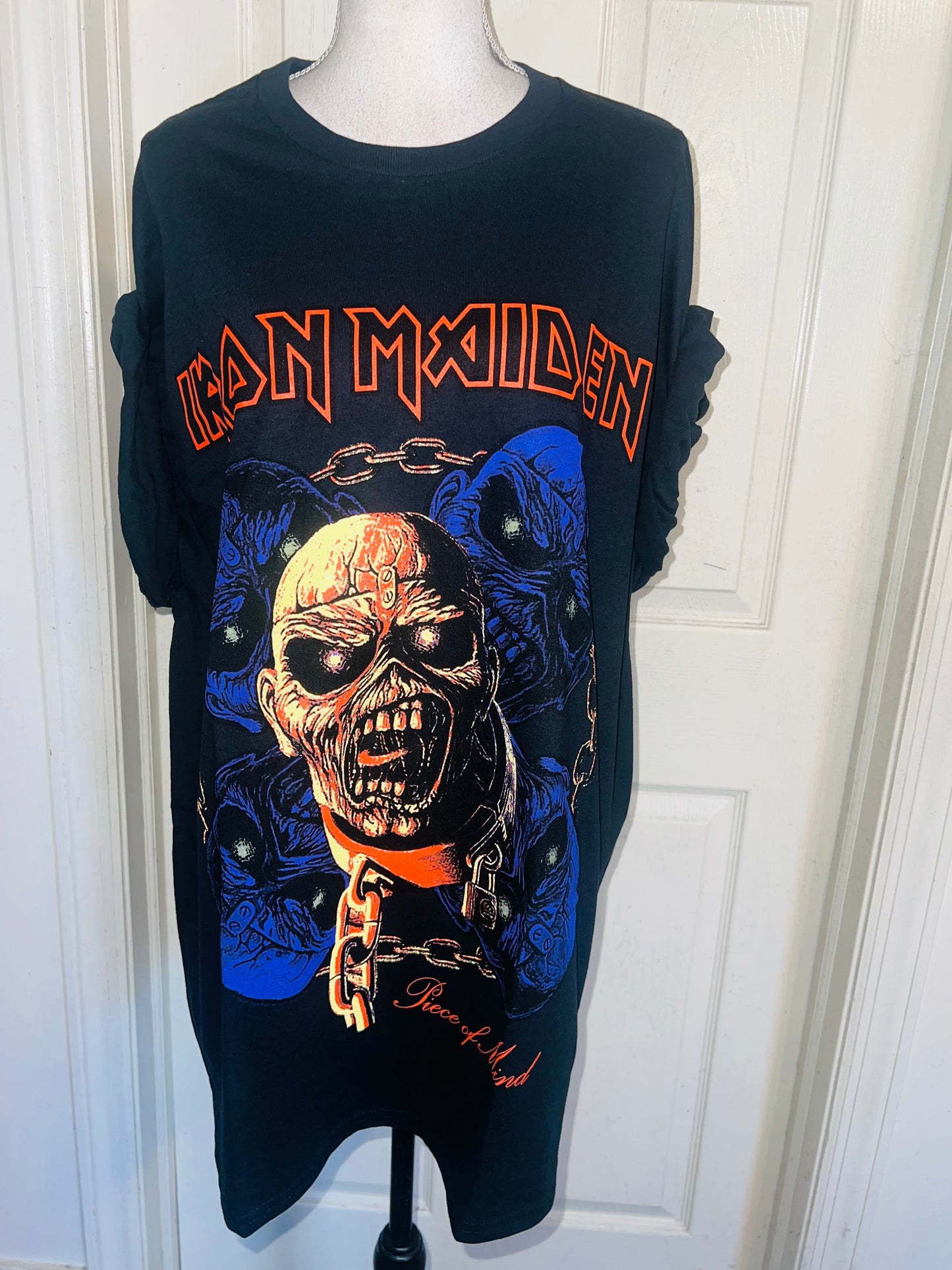 Iron Maiden Oversized Distressed Tee