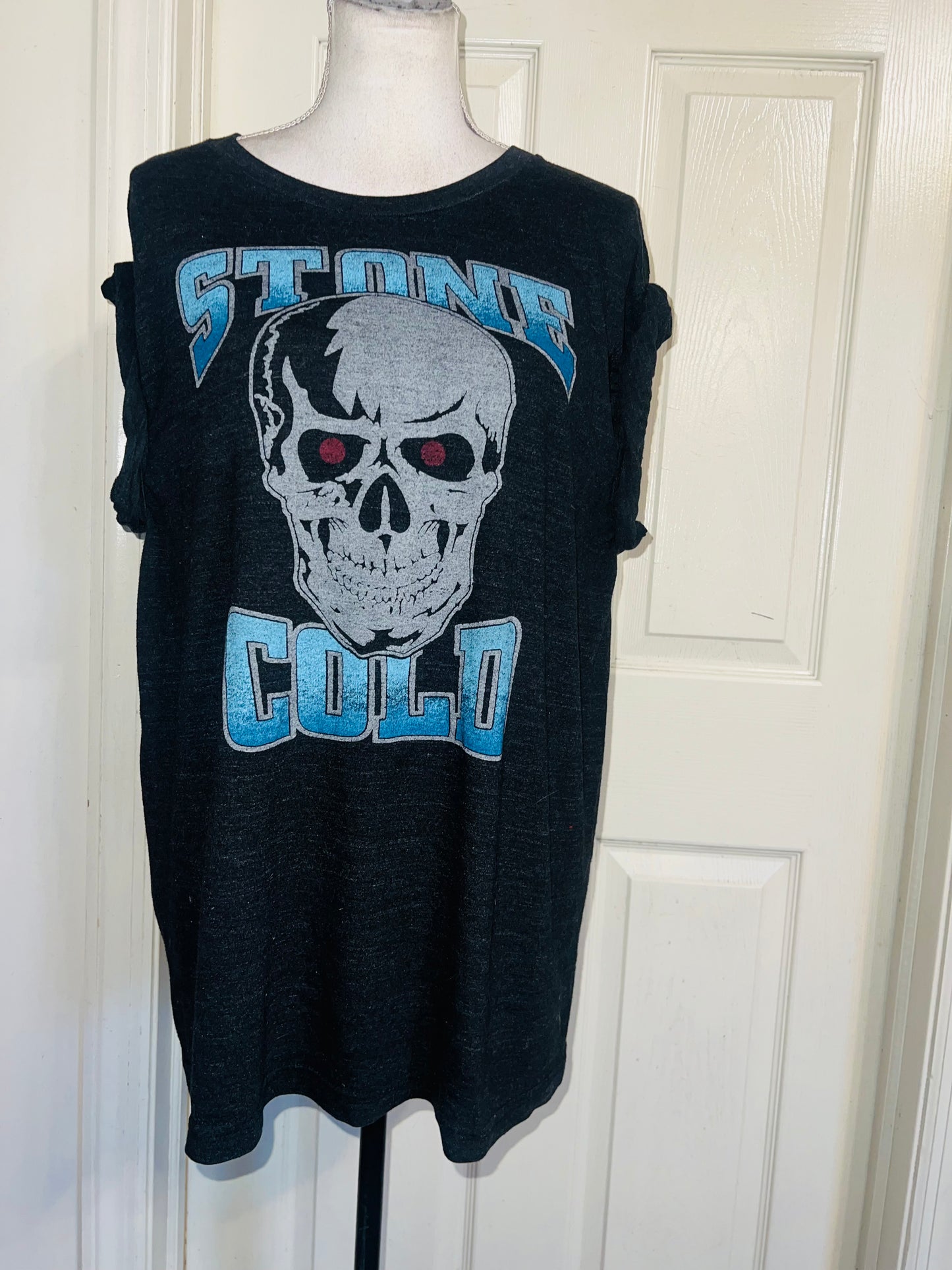 Stone Cold Steve Austin Vintage Oversized Distressed Tee