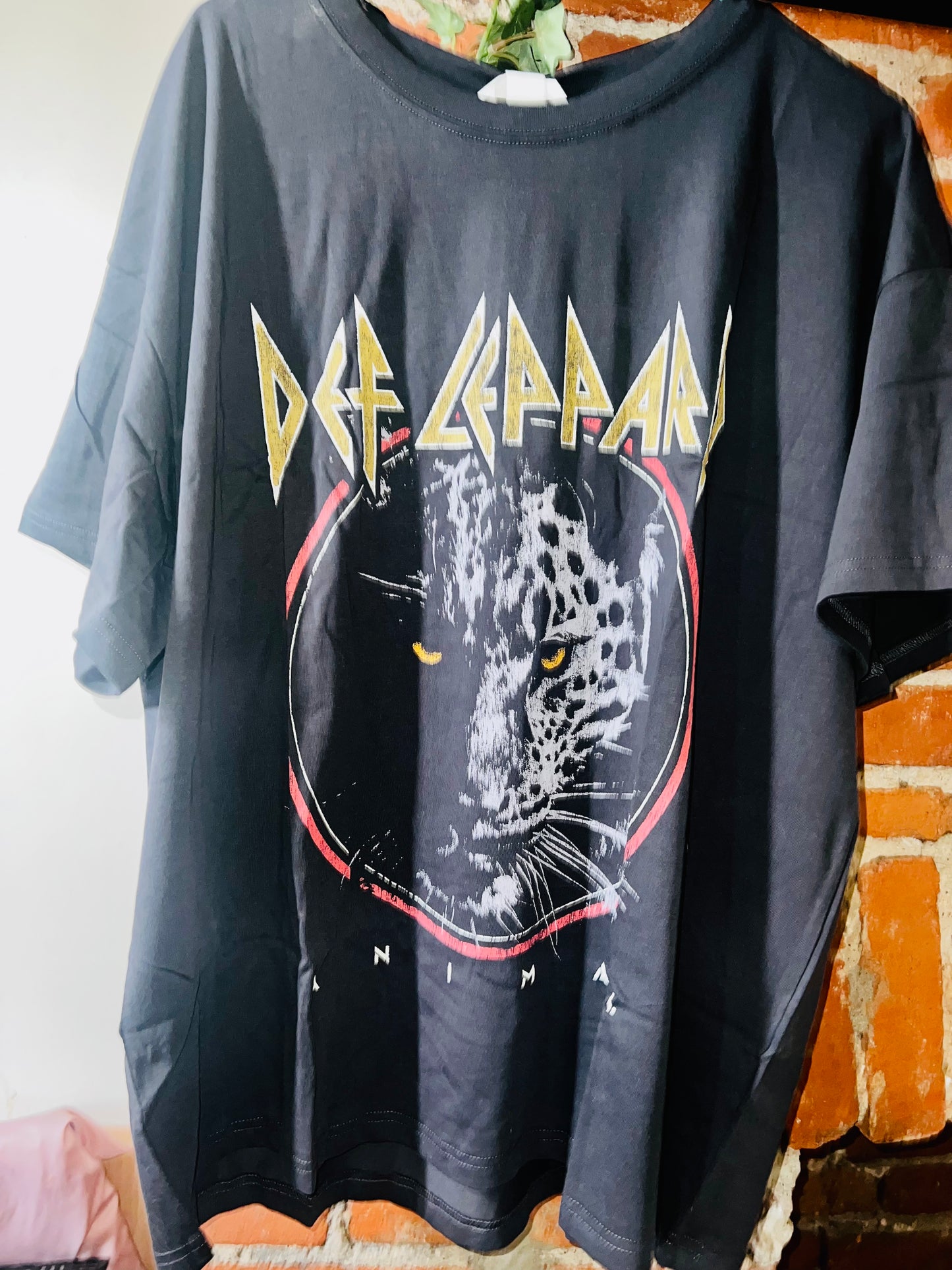 Def Leppard Animal Oversized Tee