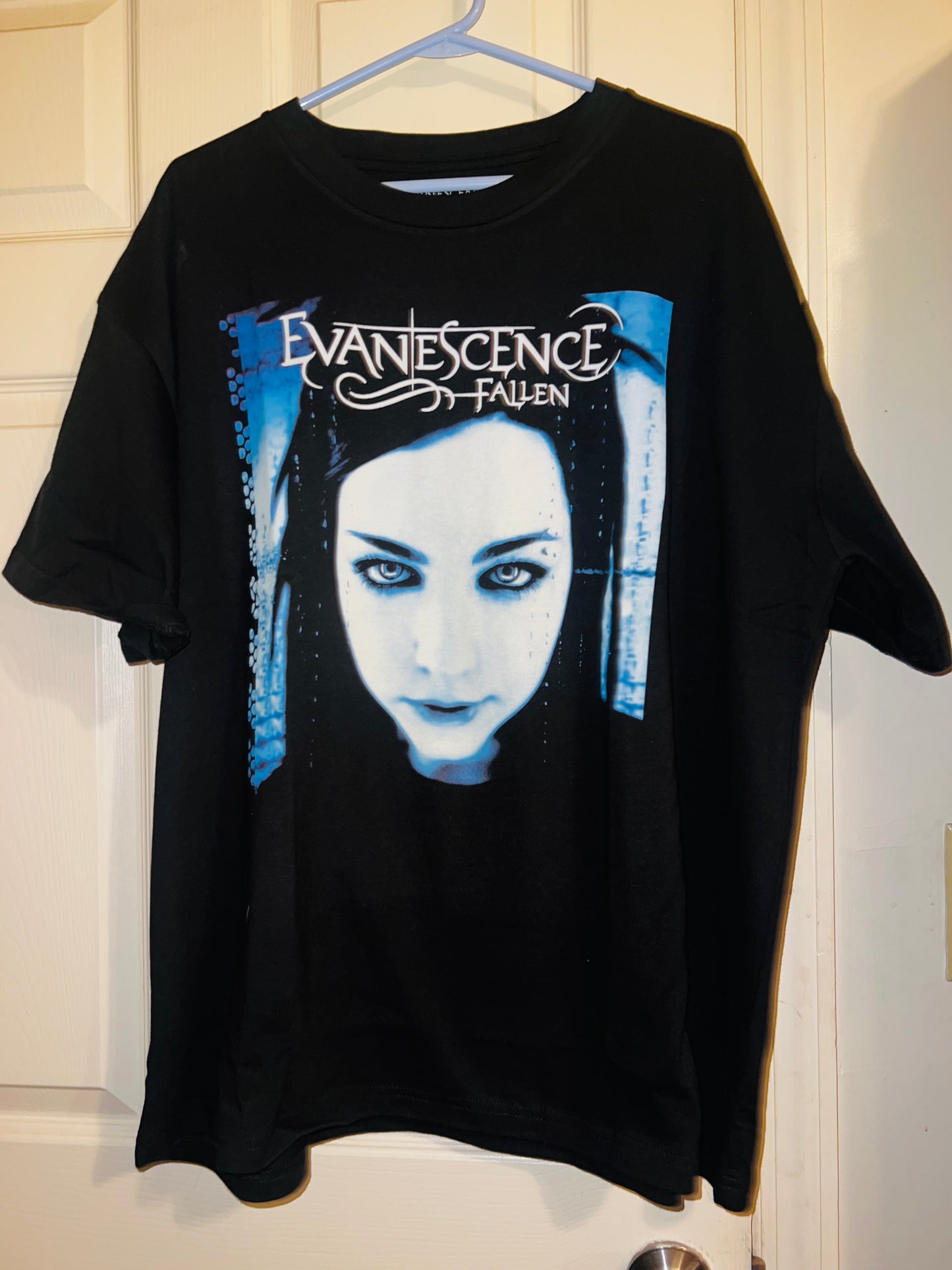 Evanescence Fallen Oversized Distressed Tee