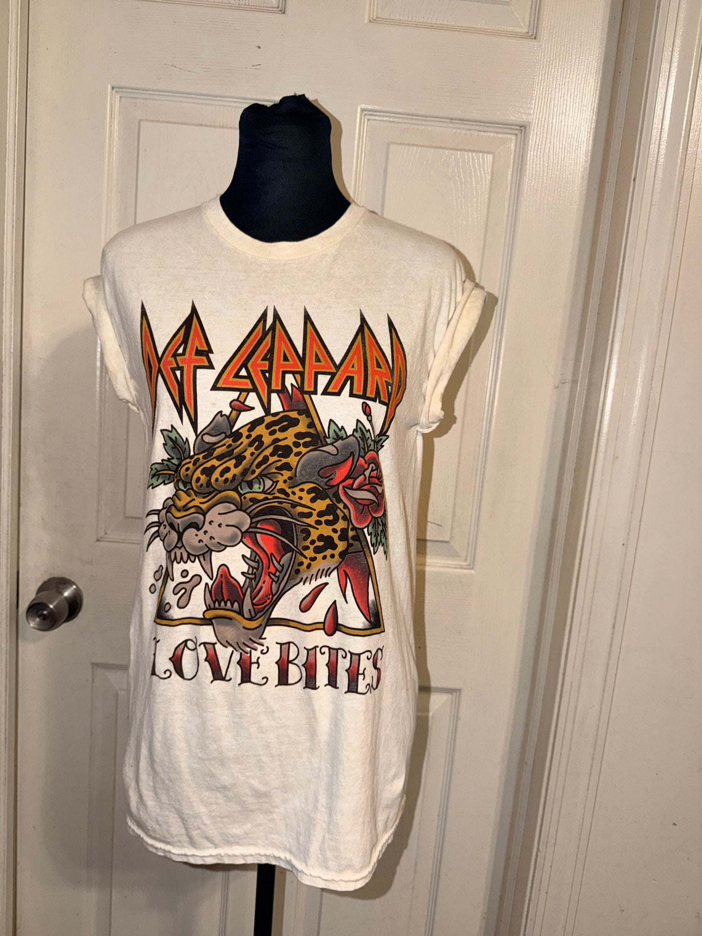 Def Leppard Oversized Tee