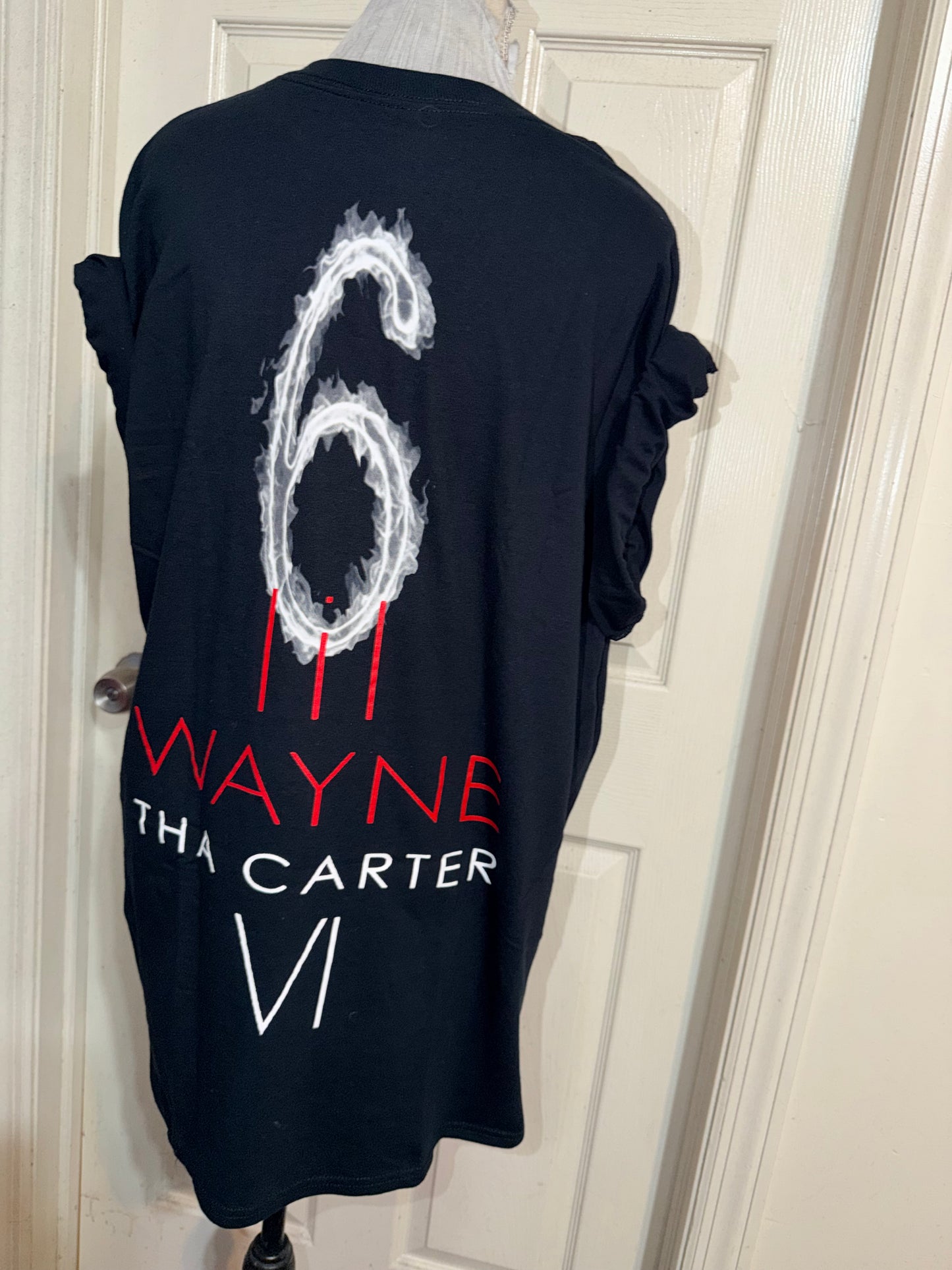 Lil Wayne Double Sided Oversized Distressed Tee