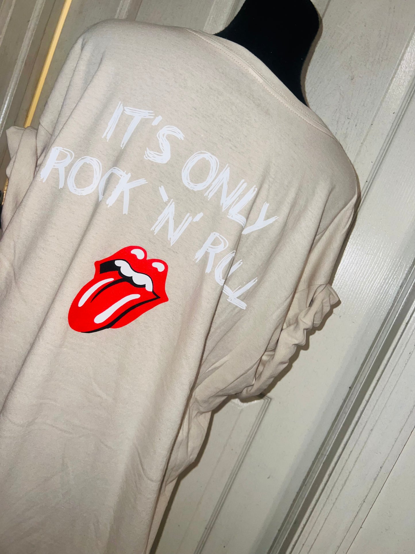 The Rolling Stones Double Sided Distressed Tee