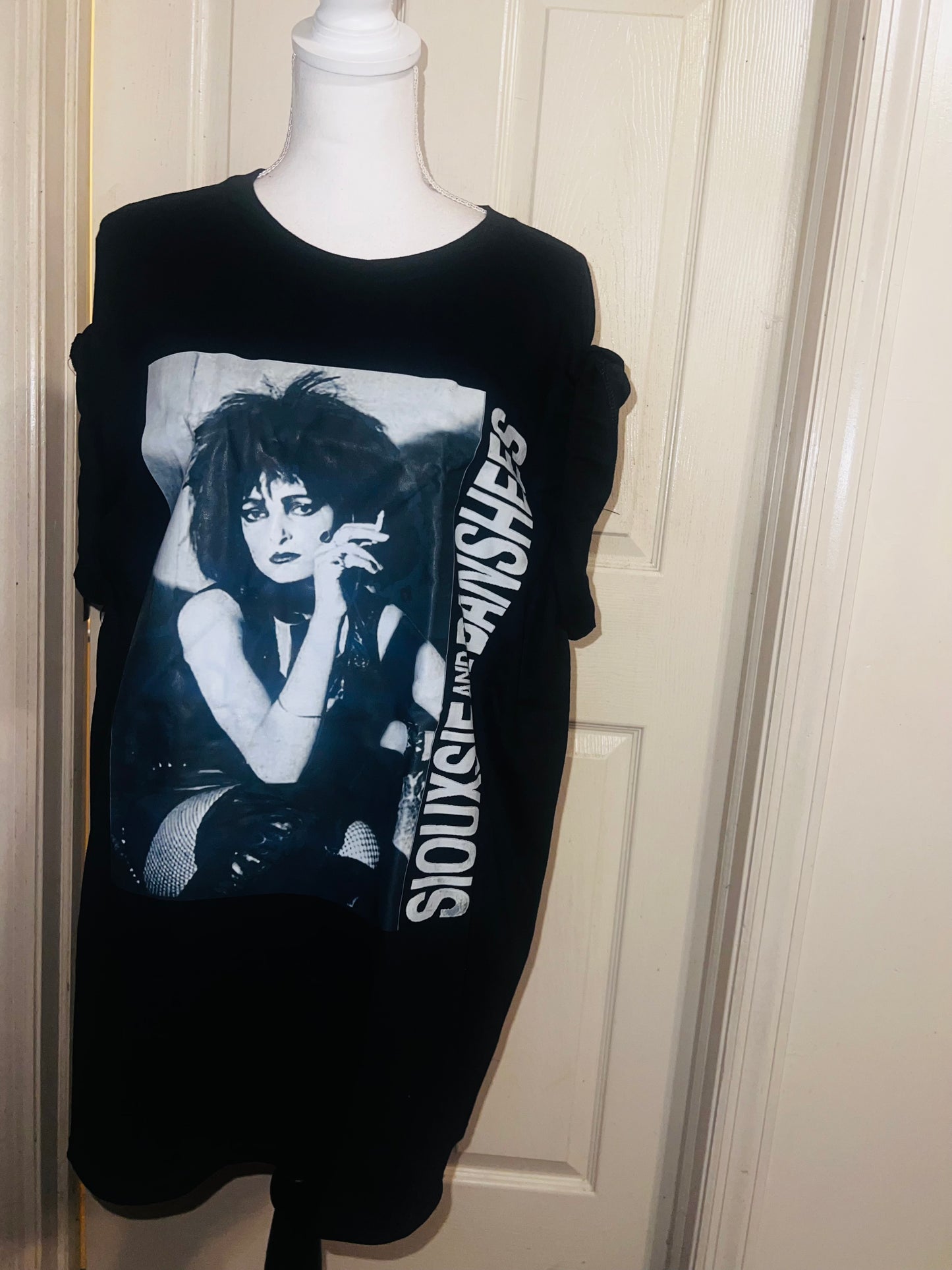 Siouxsie and the Banshees Oversized Distressed Tee