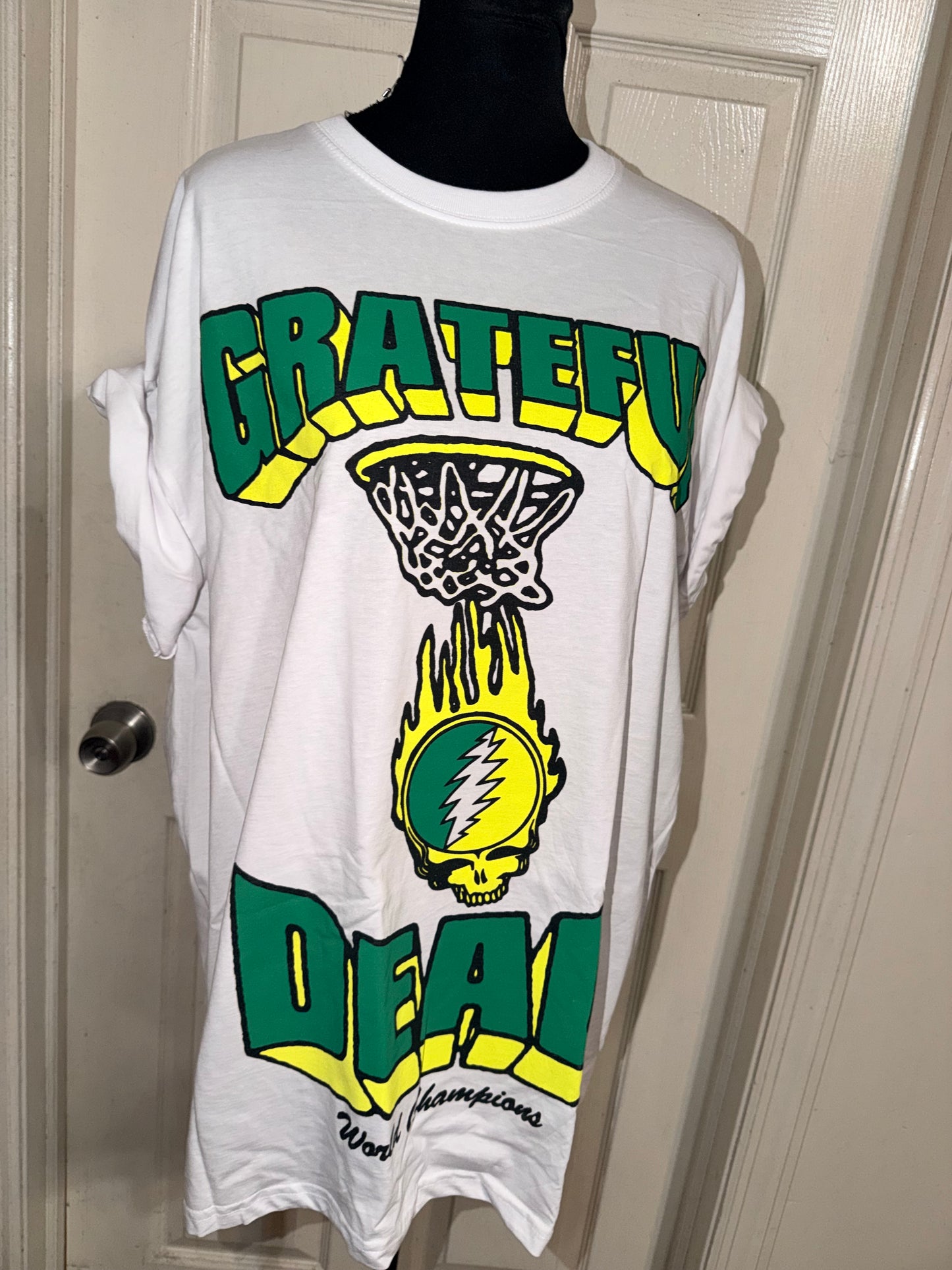 Grateful Dead Oversized Distressed Tee