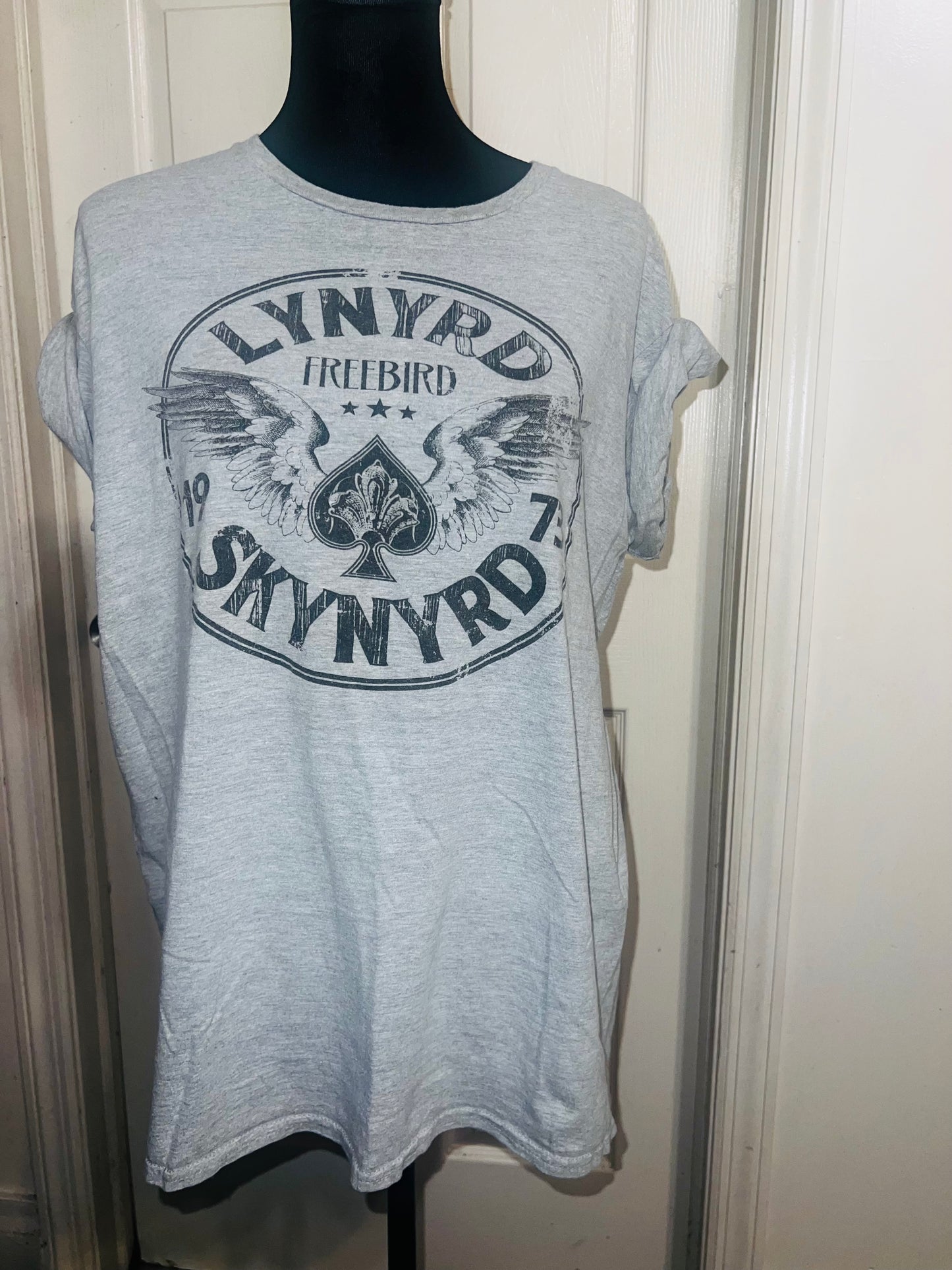 Lynyrd Skynyrd Oversized Distressed Tee