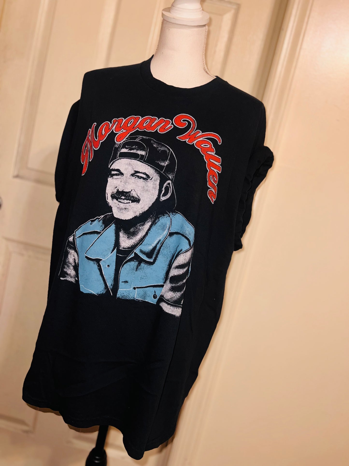 Morgan Wallen Oversized Distressed Tee