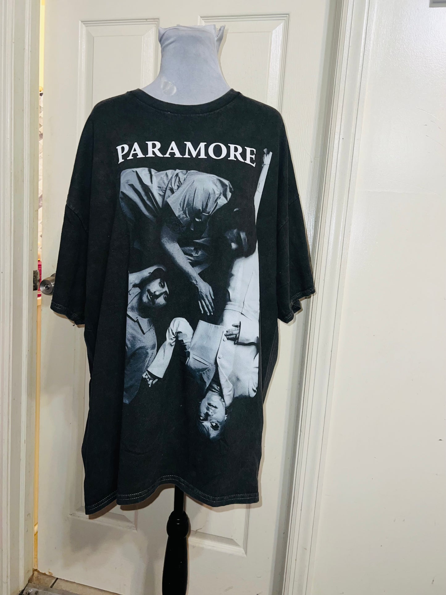 Paramore Oversized Distressed Tee