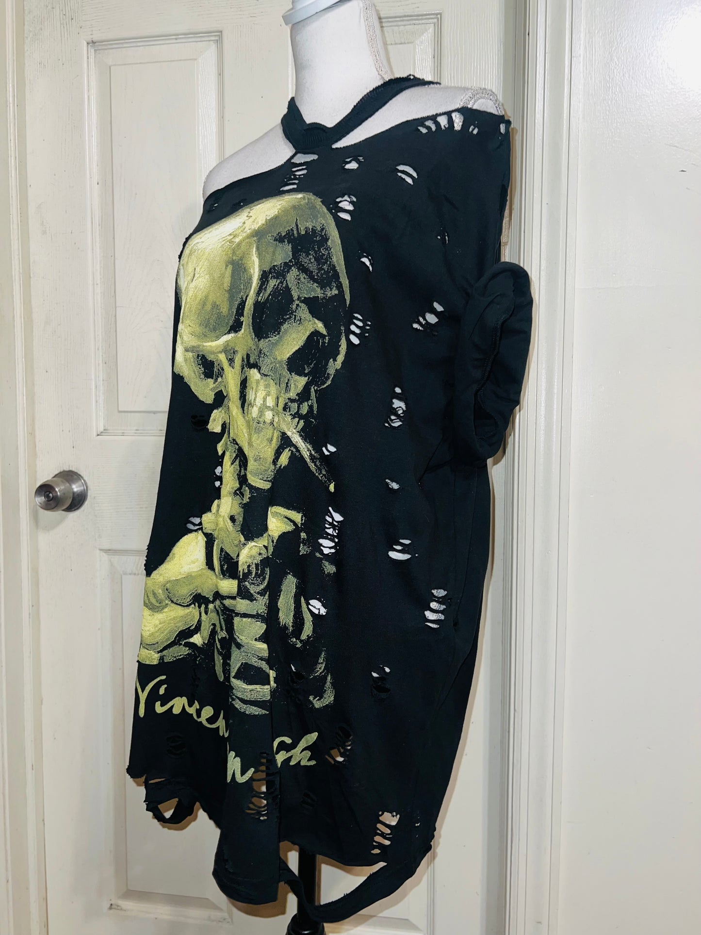 Vincent Van Gogh Oversized Distresed Tee (read description)