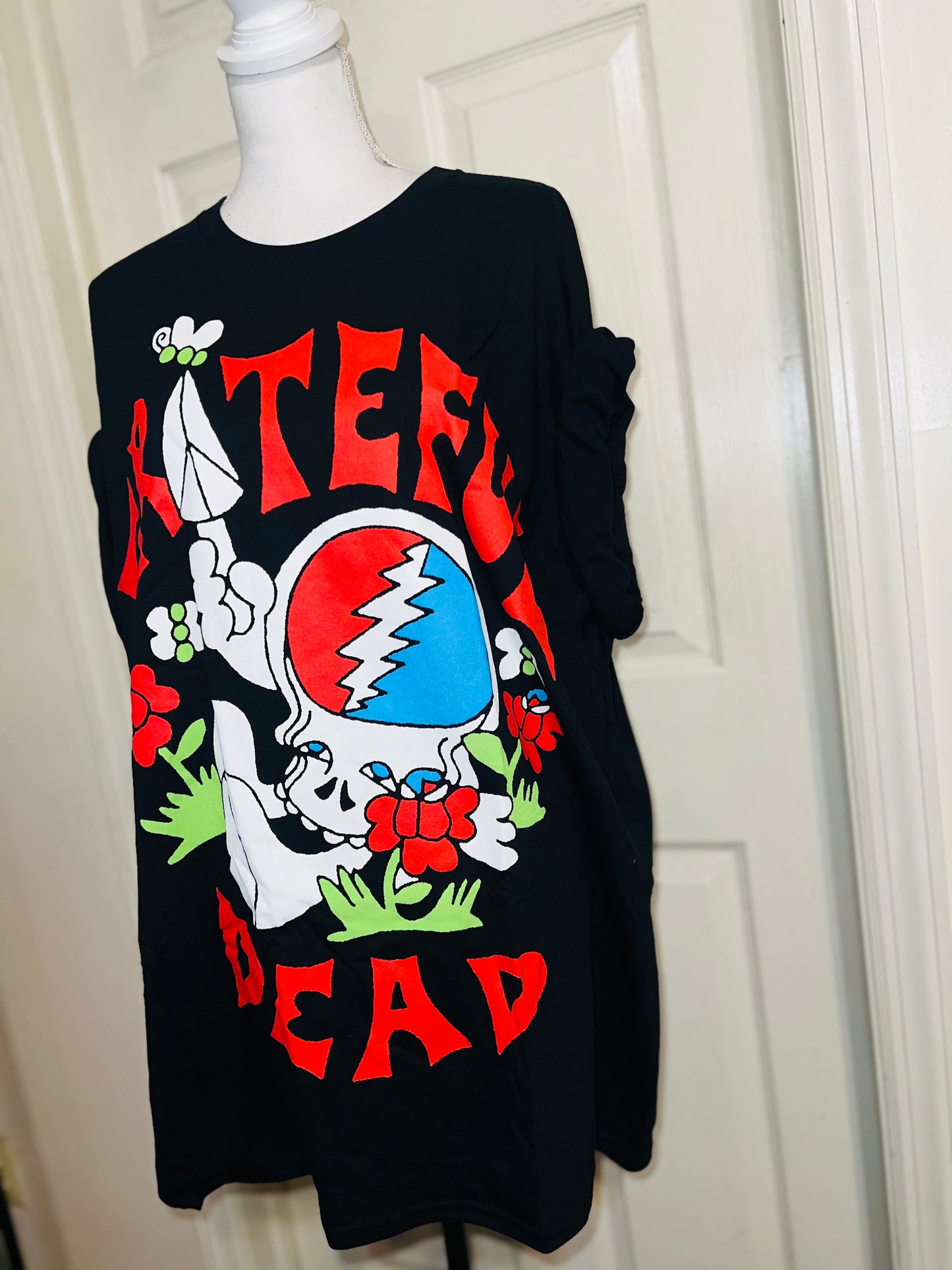 Grateful Dead Oversized Distressed Tee