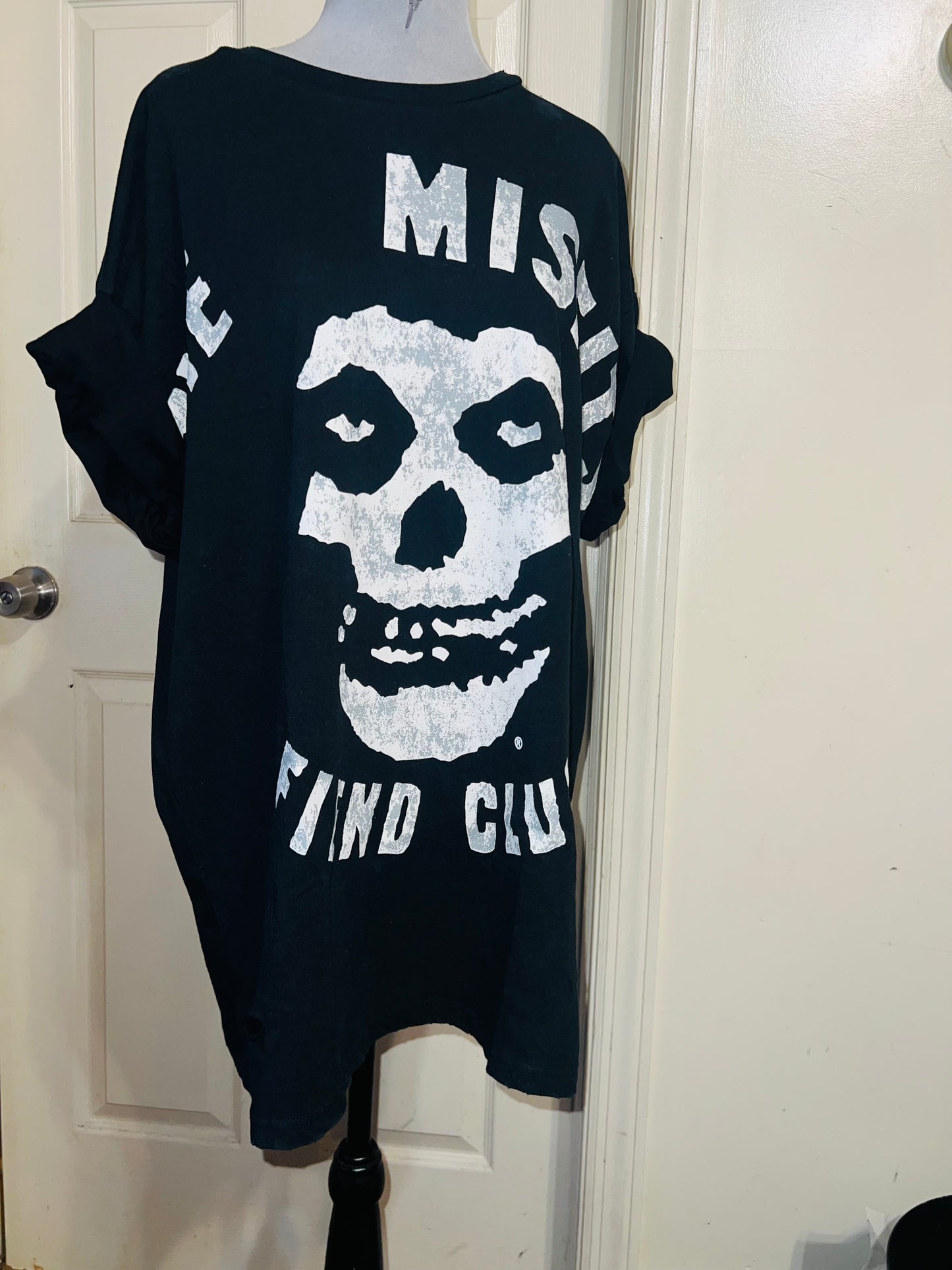 The Misfits Fiend Club Oversized Distressed Tee