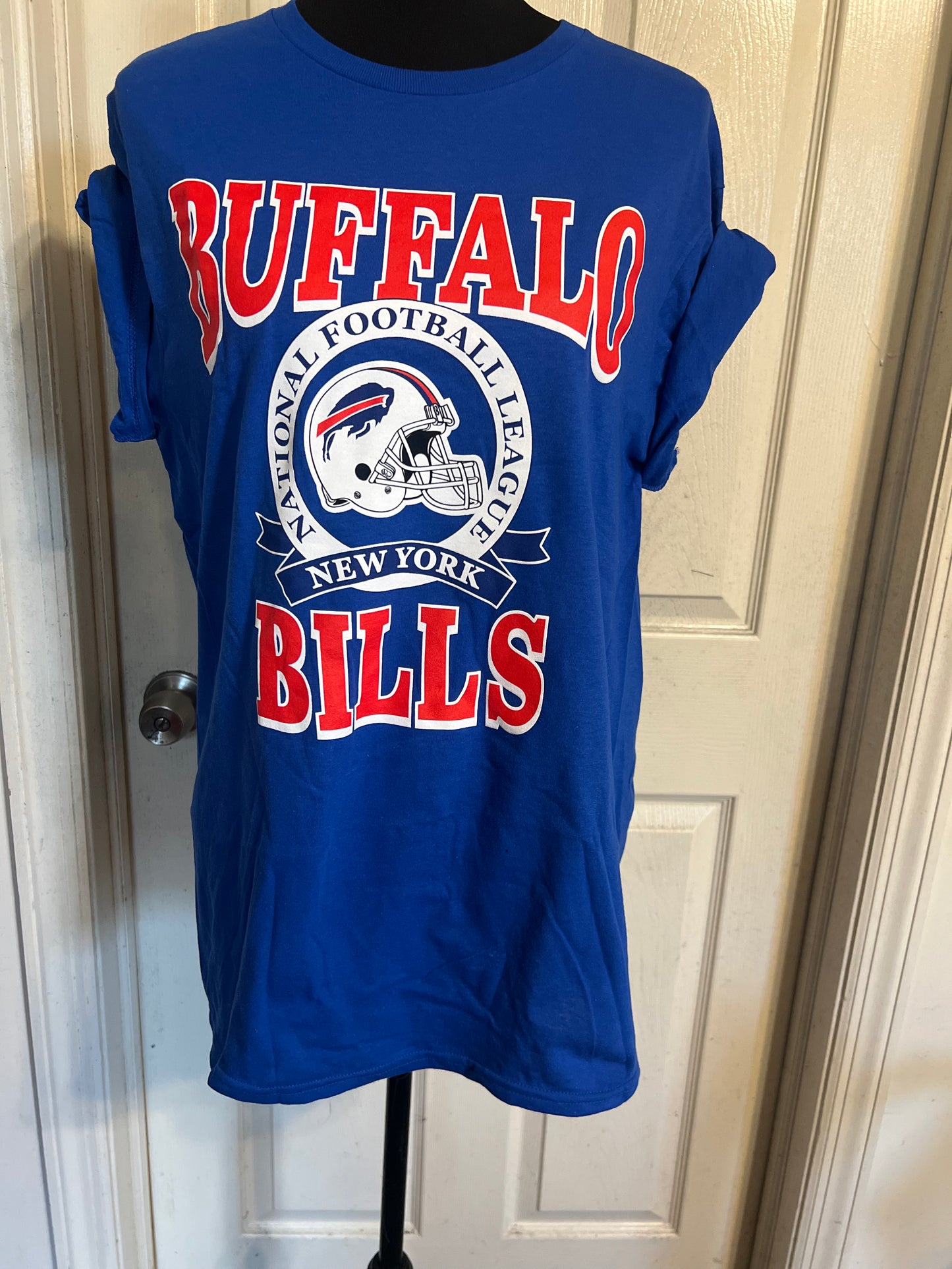 Buffalo Bills Oversized Distressed Tee