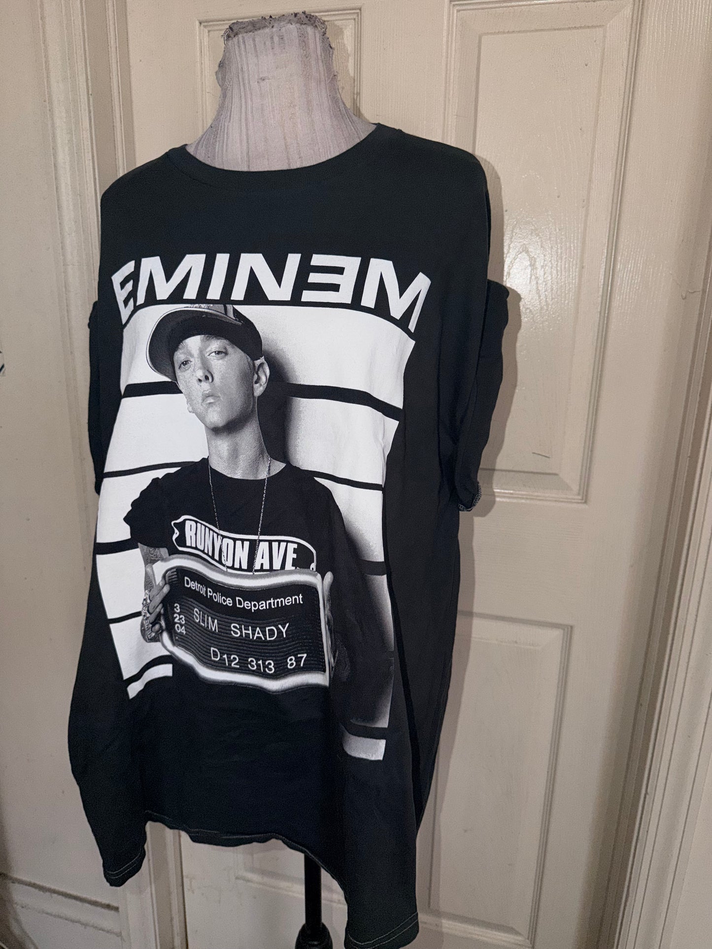 Eminem Oversized Distressed Tee