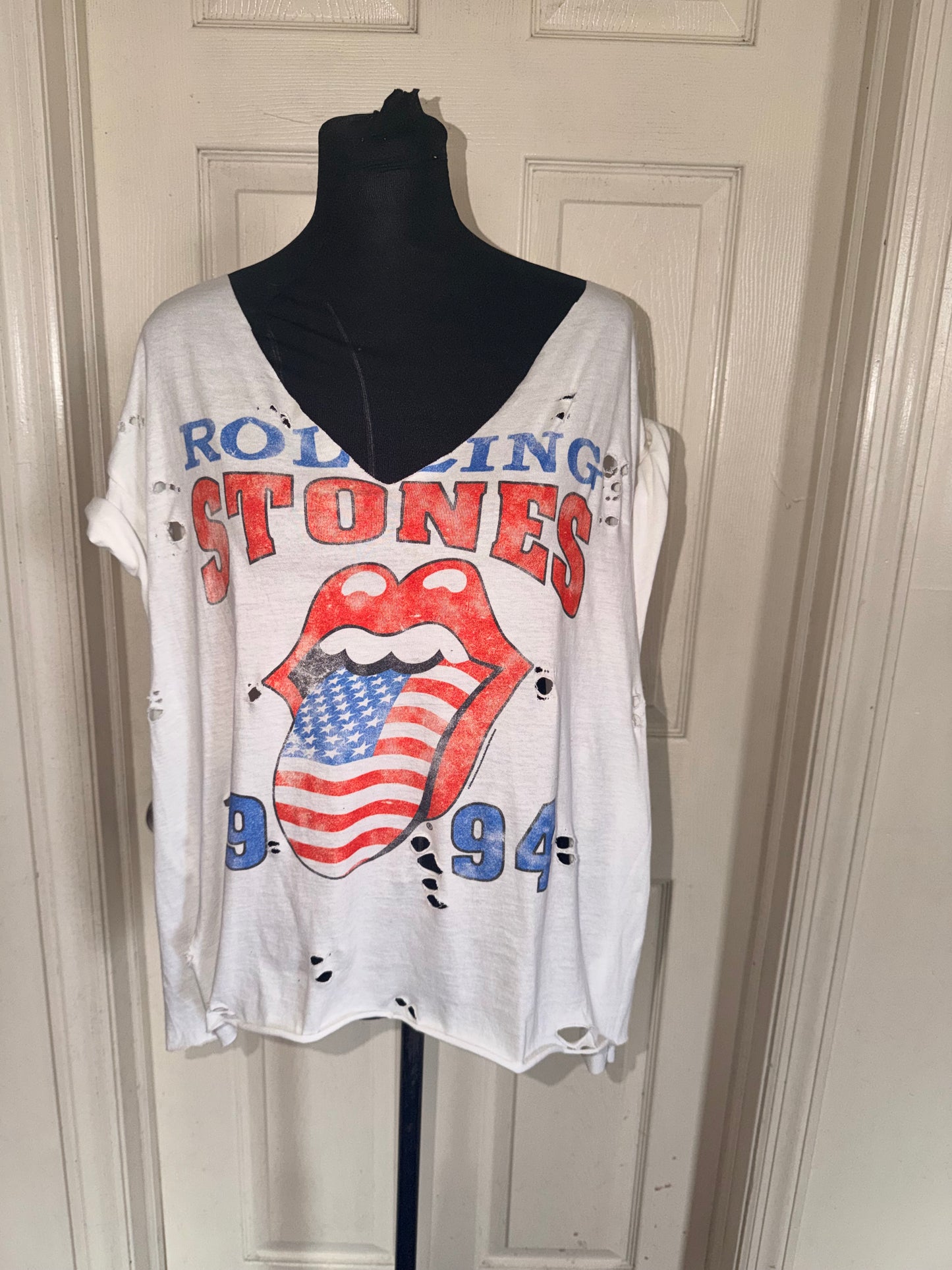 The Rolling Stones Open Back Bow Tee (as is)