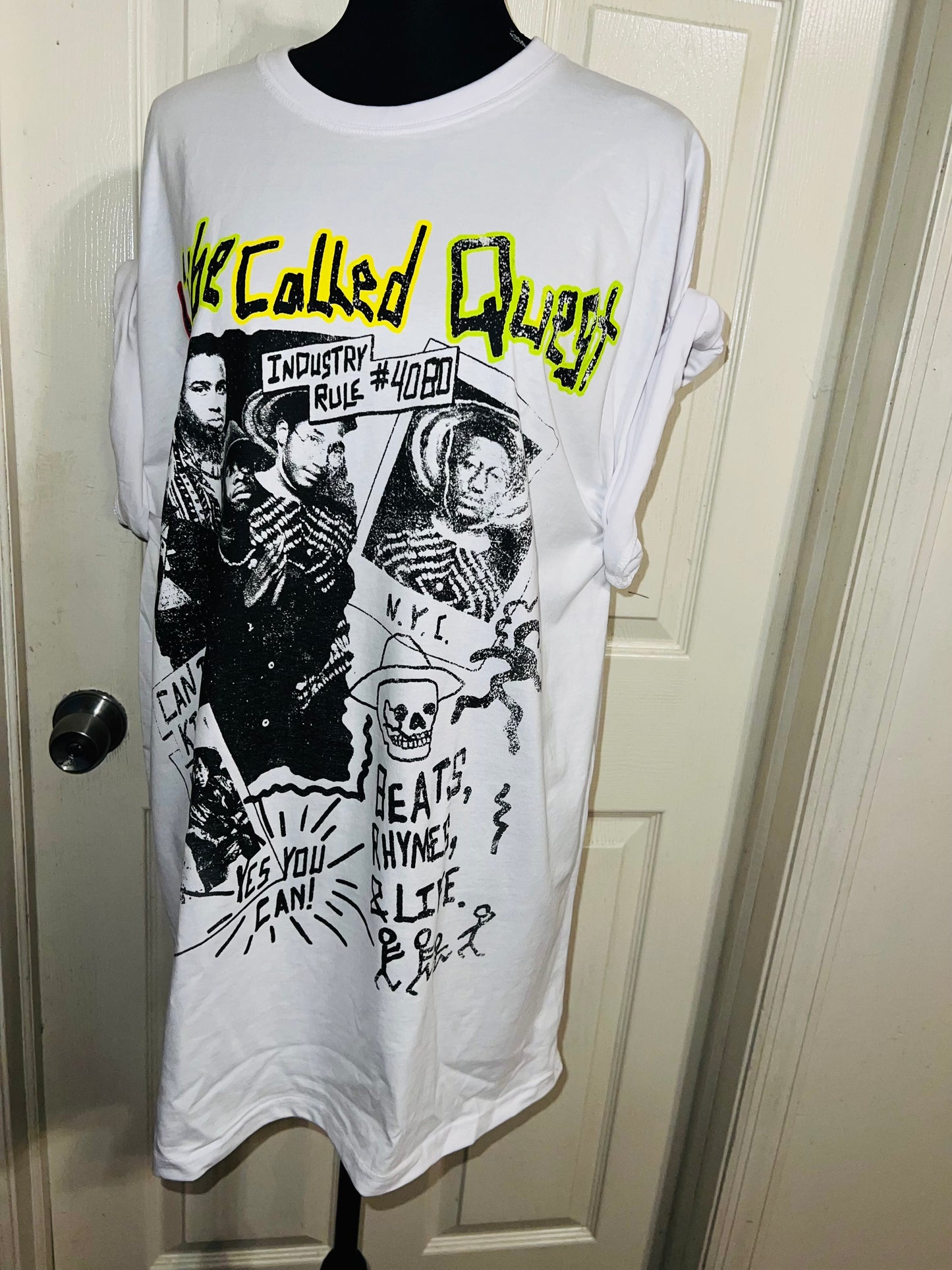 A Tribe Called Quest Oversized Distressed Tee