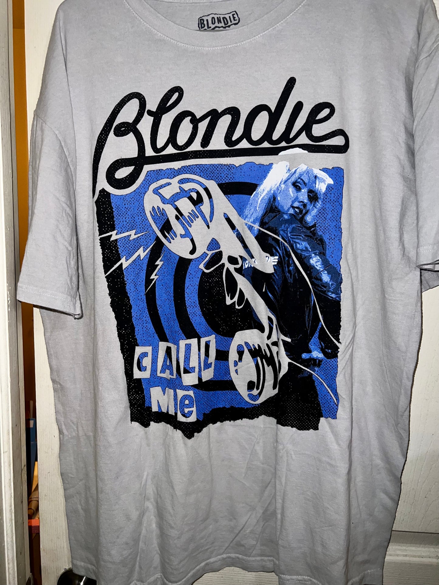 Blondie Oversized Distressed Tee