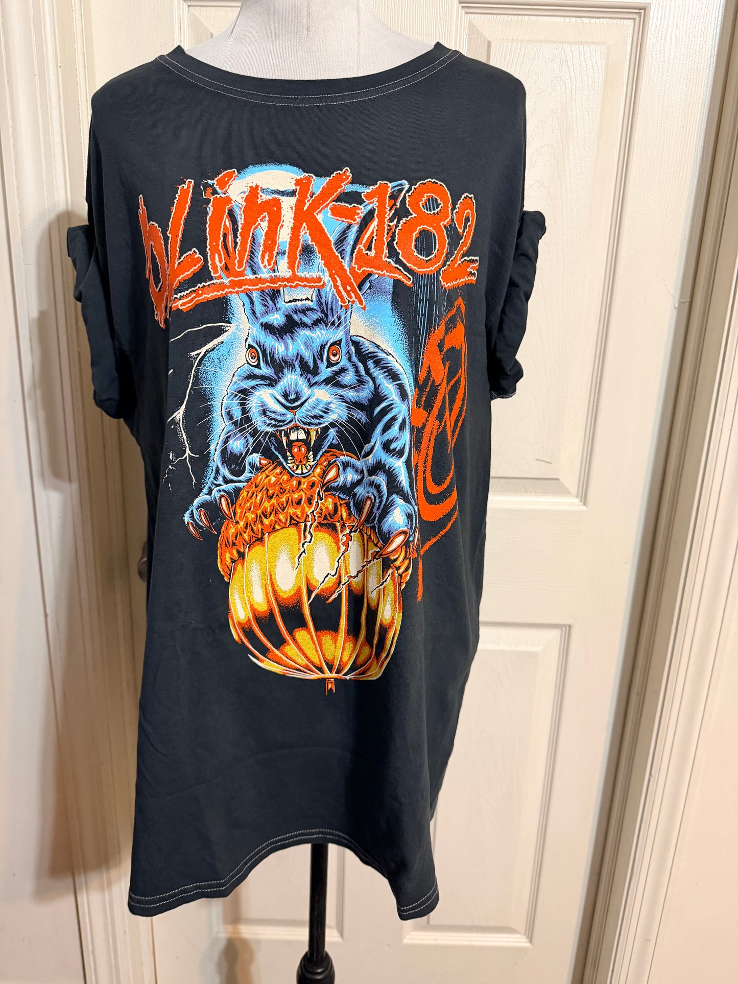 Blink-182 Oversized Distressed Tee
