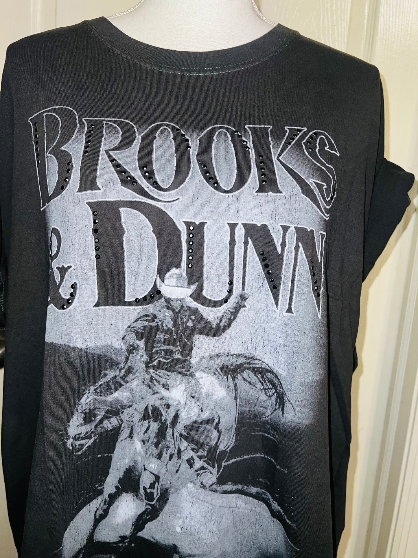 Brooks & Dunn Oversized Distressed Tee