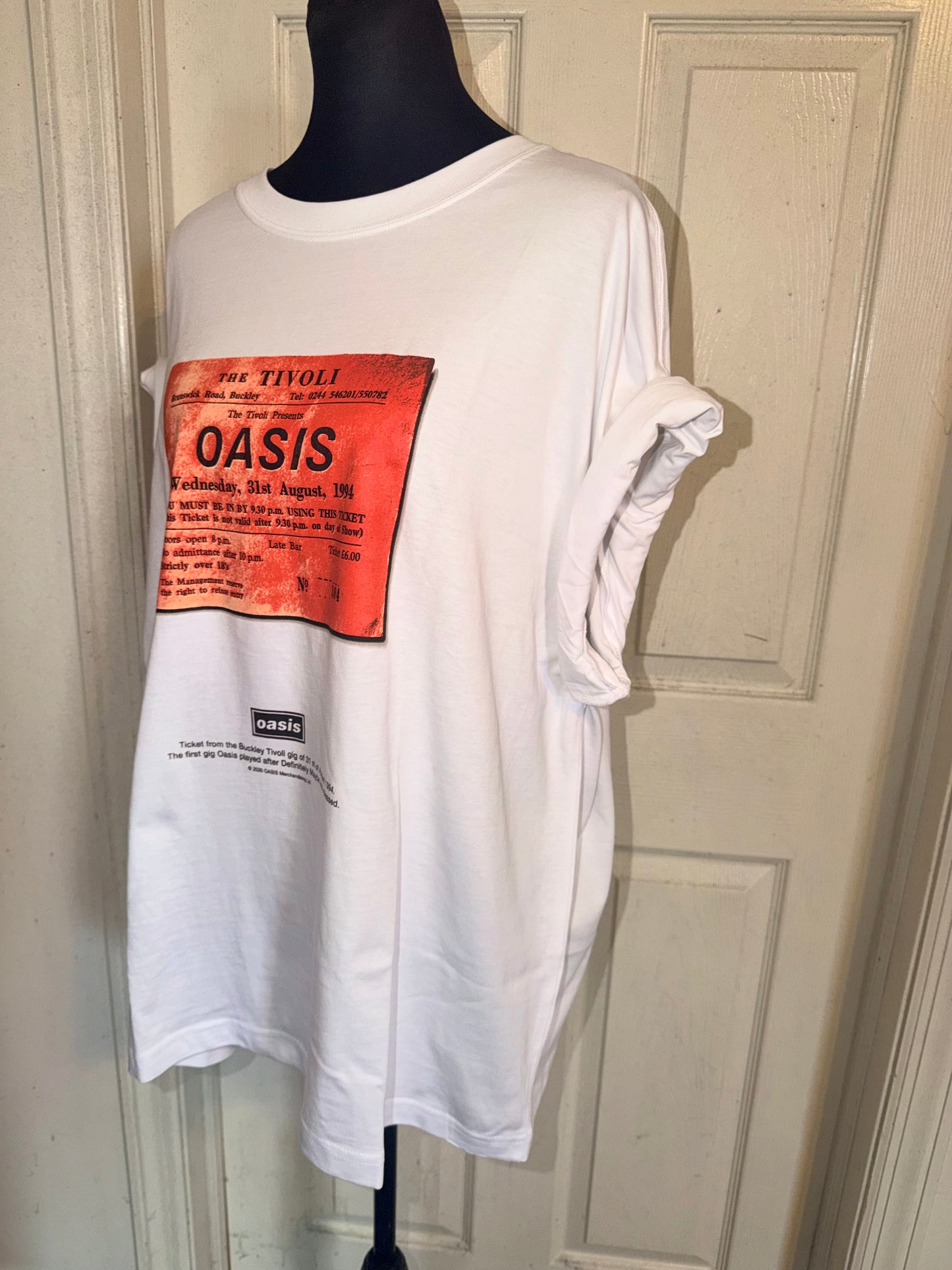 Oasis Oversized Distressed Tee