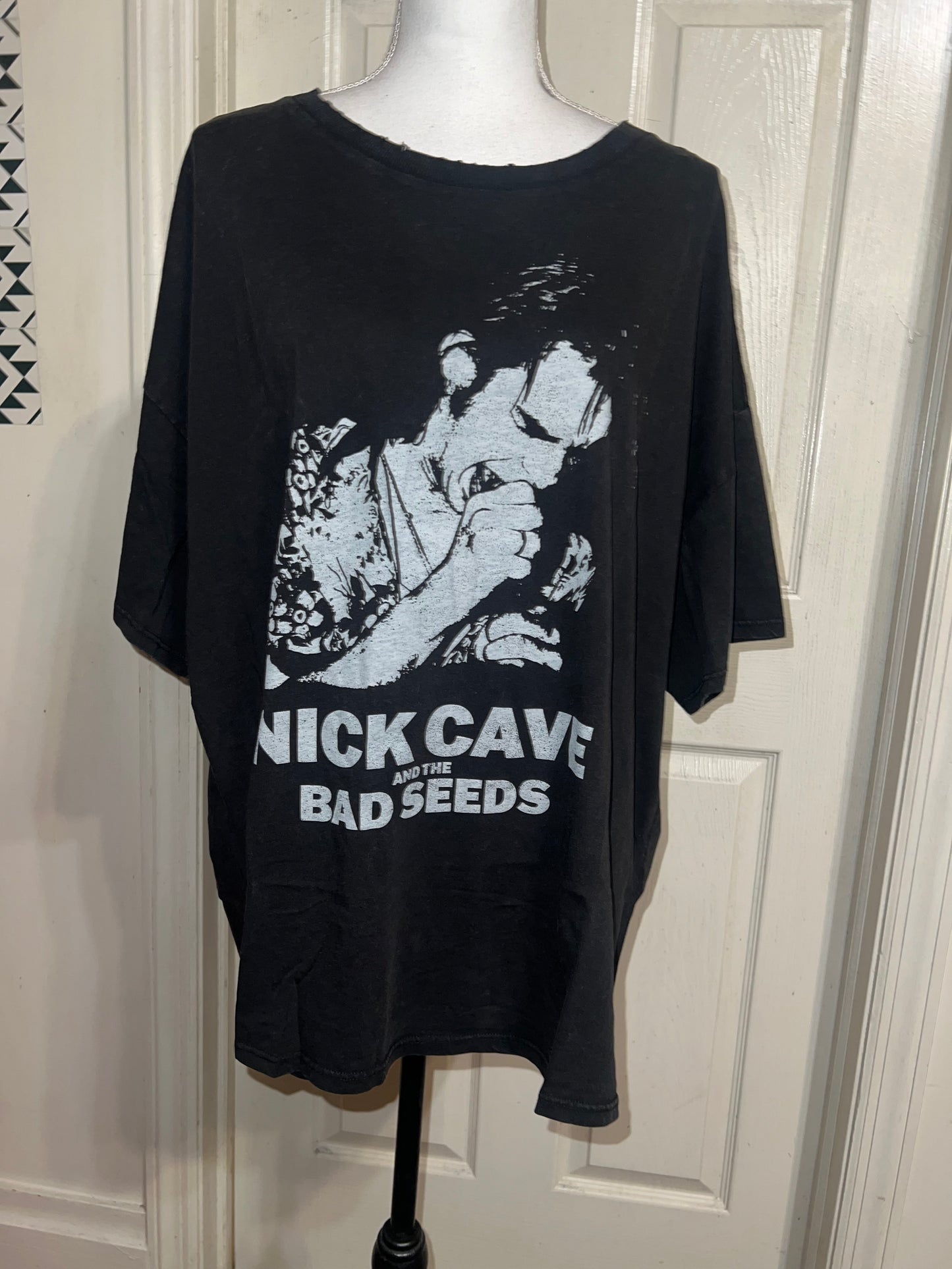 Nick Cave & The Bad Seeds Oversized Distressed Tee