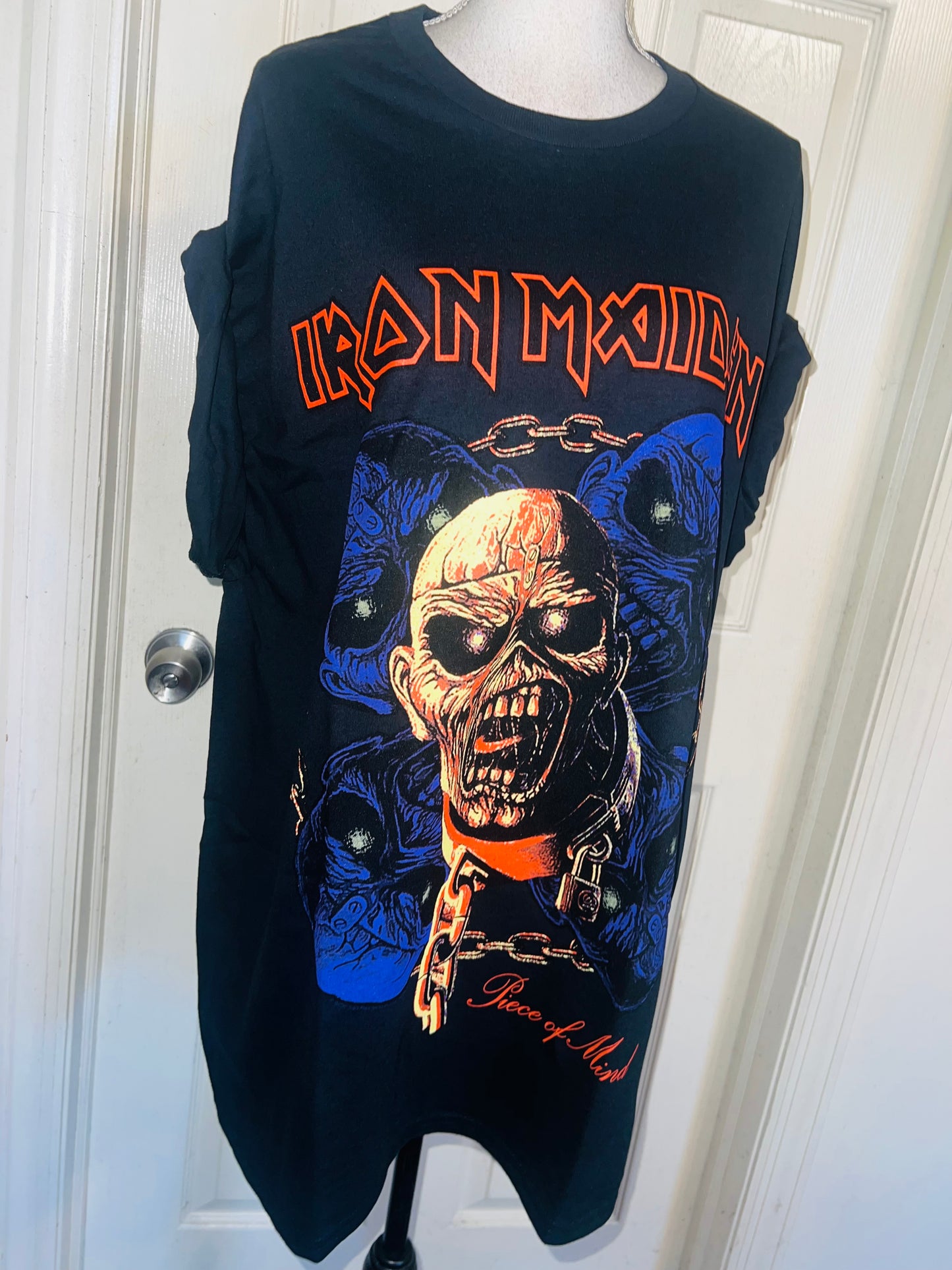 Iron Maiden Oversized Distressed Tee