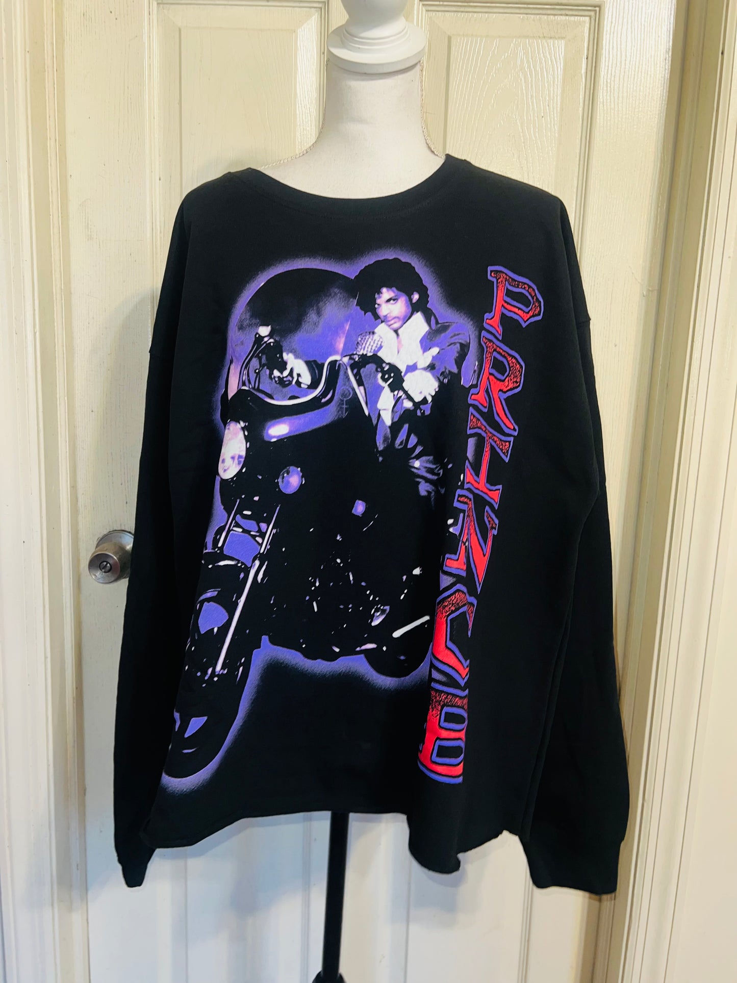 Prince Oversized Distressed Sweatshirt