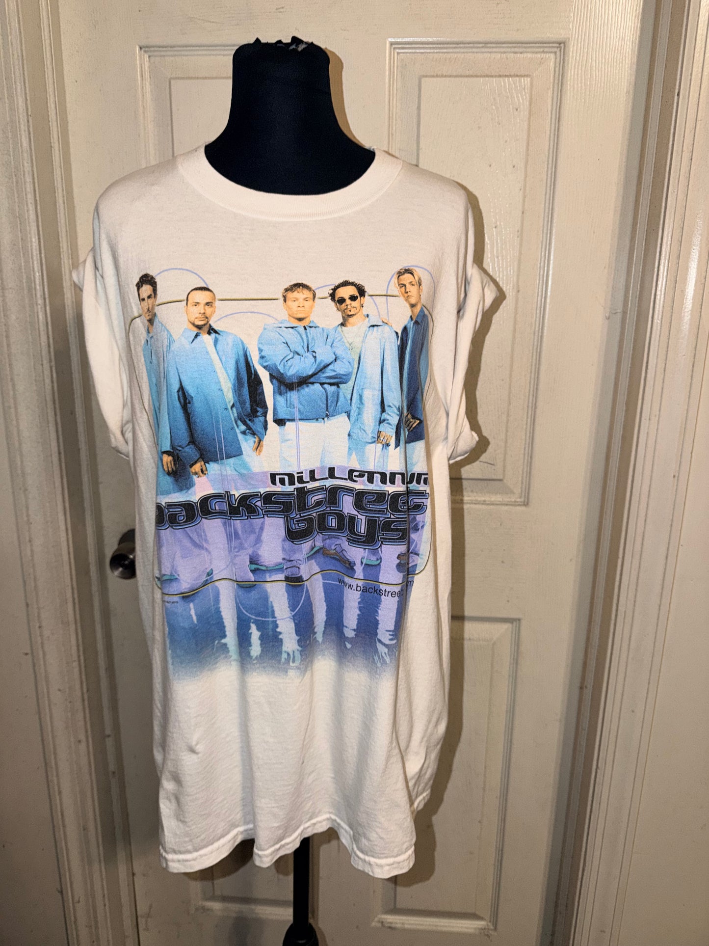 Backstreet Boys Vintage Double Sided Distressed Tee
