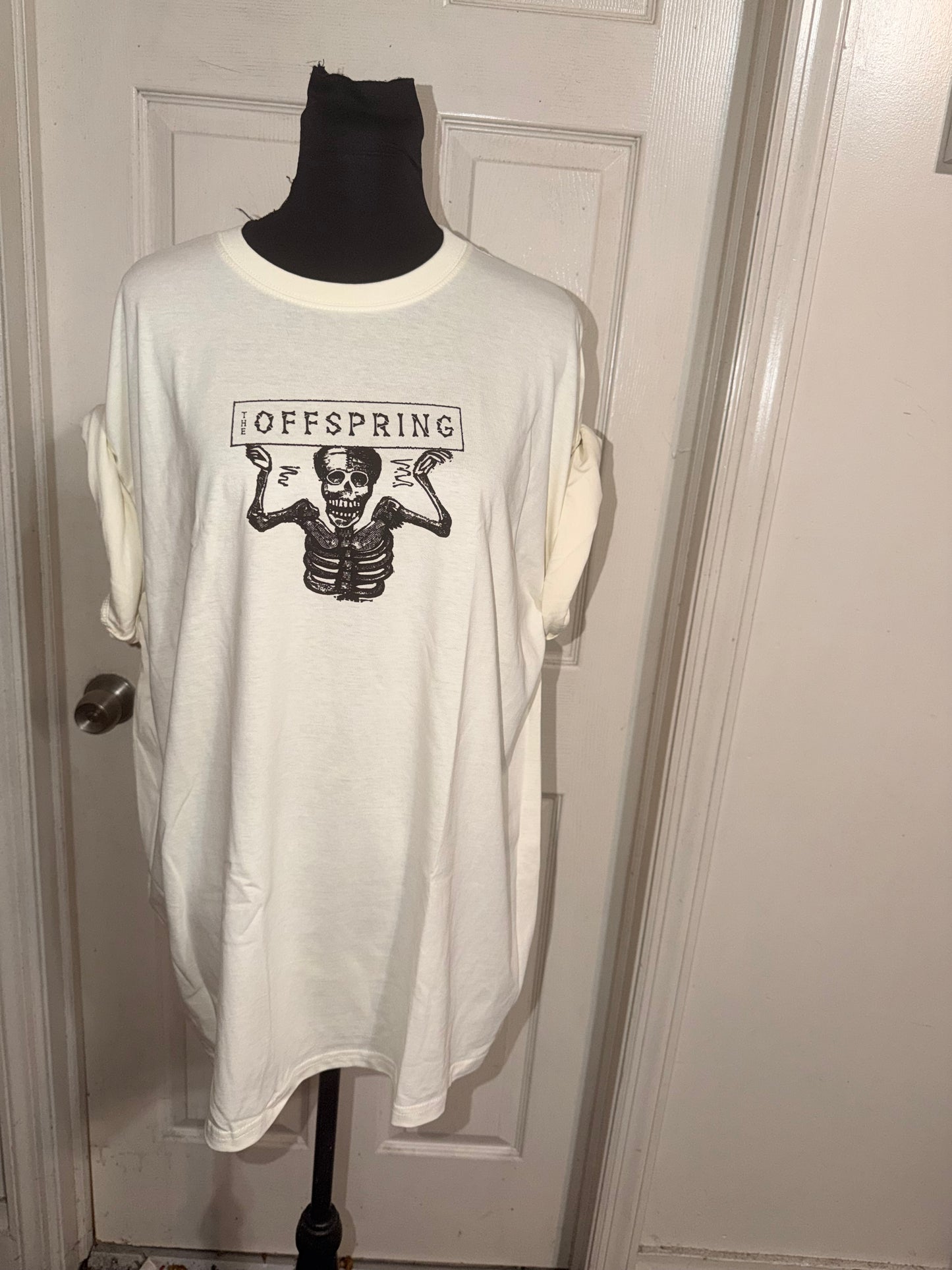 The Offspring Double Sided Oversized Distressed Tee