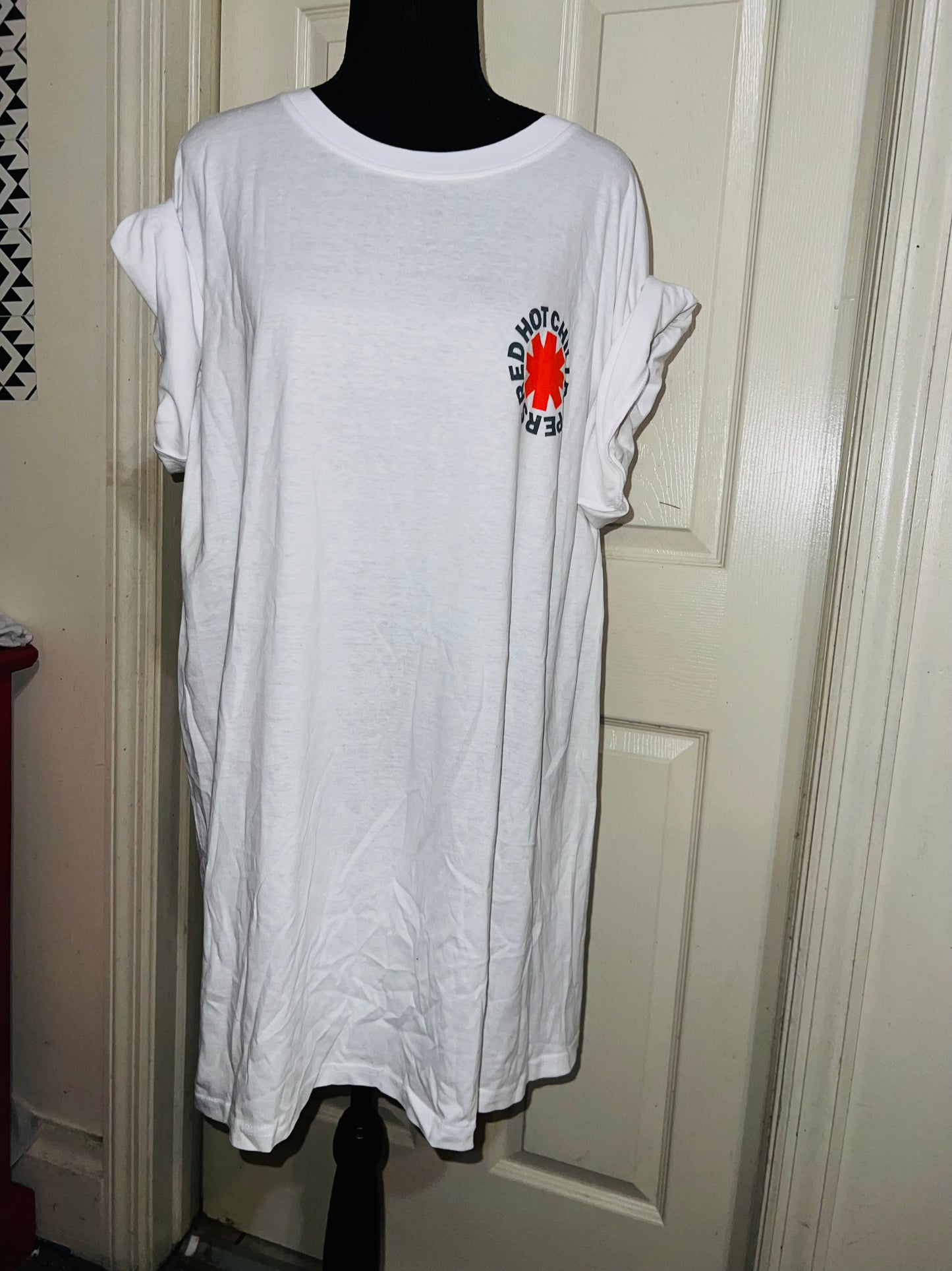 Red Hot Chili Peppers Double Sided Oversized Tee