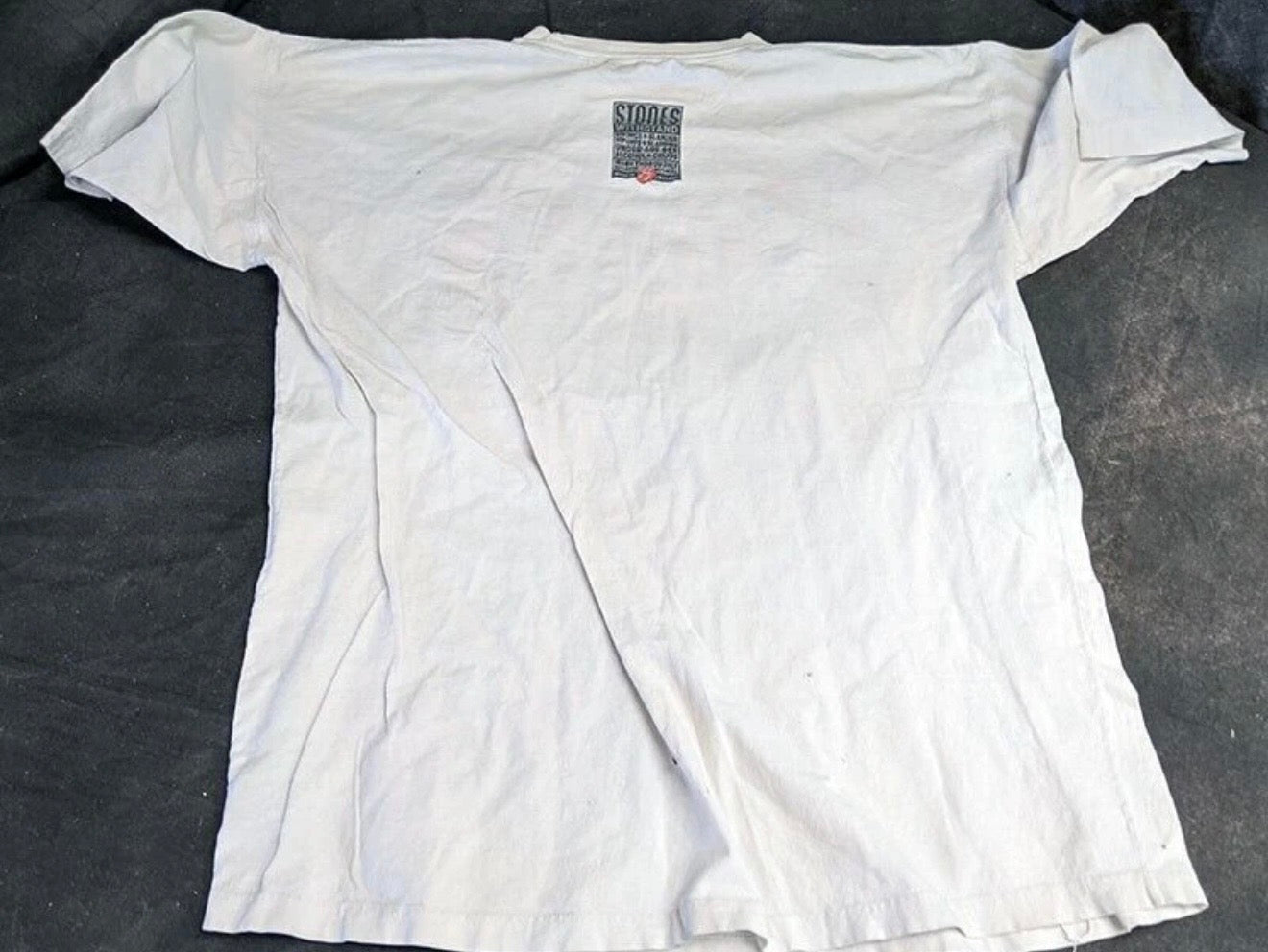 The Rolling Stones Vintage Double Sided Oversized Distressed Tee