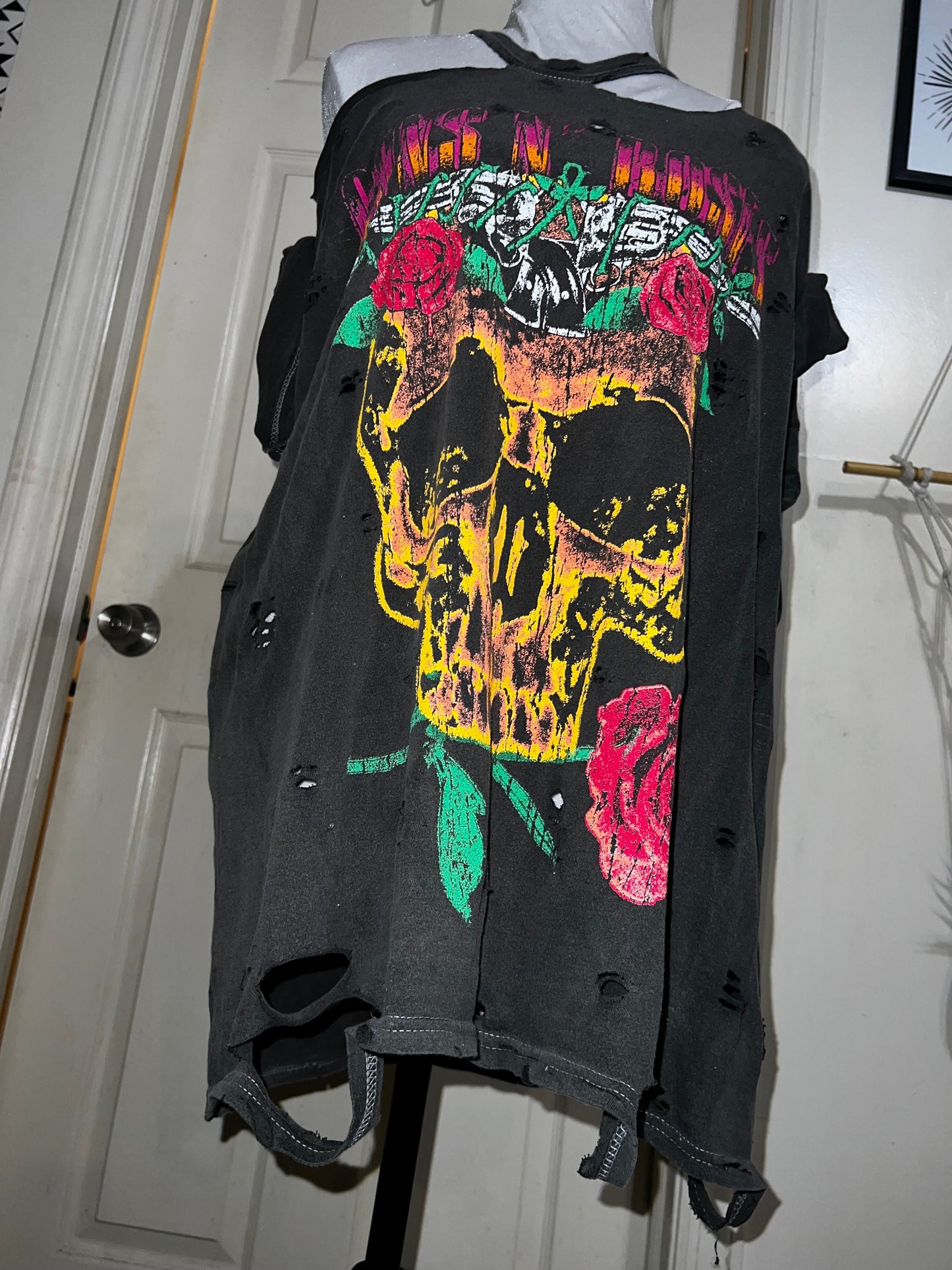 Guns n Roses Double Sided Oversized Tee/Dress