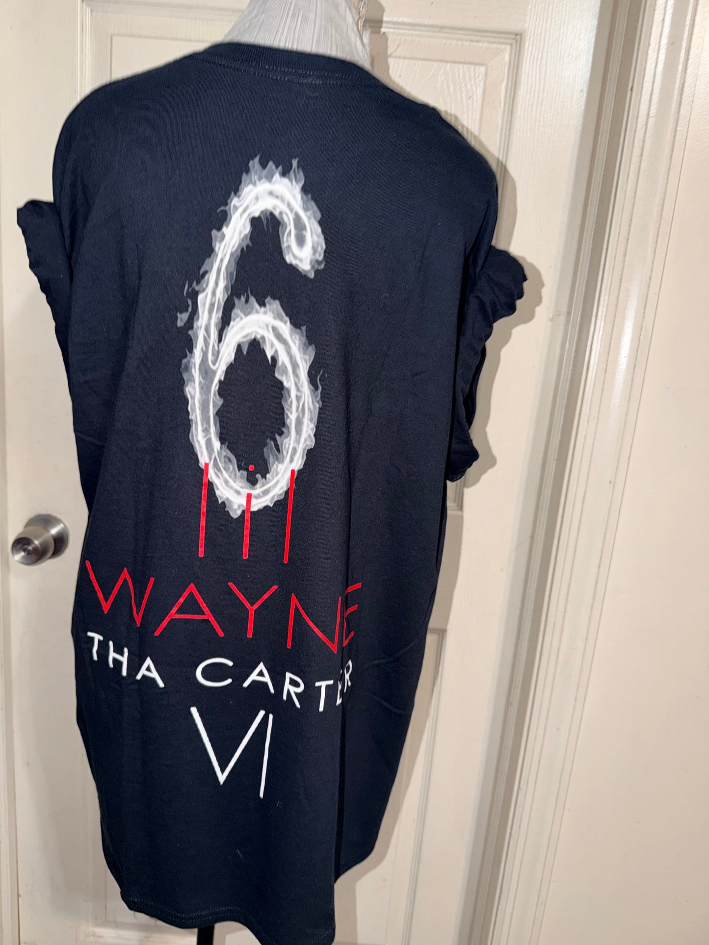 Lil Wayne Double Sided Oversized Distressed Tee