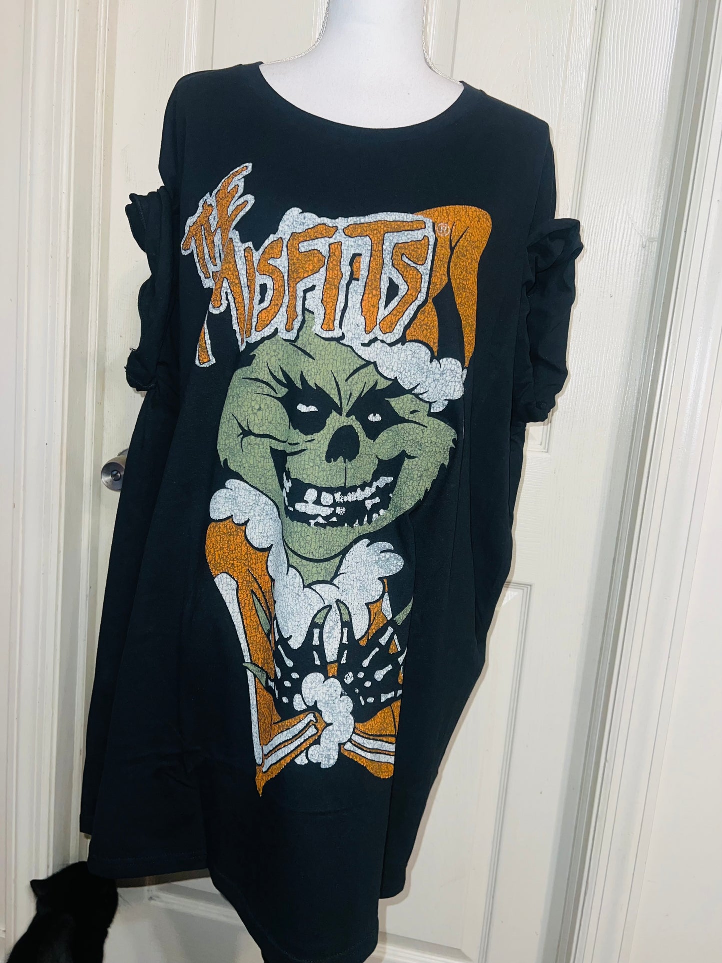 The Misfits Holiday Oversized Distressed Tee