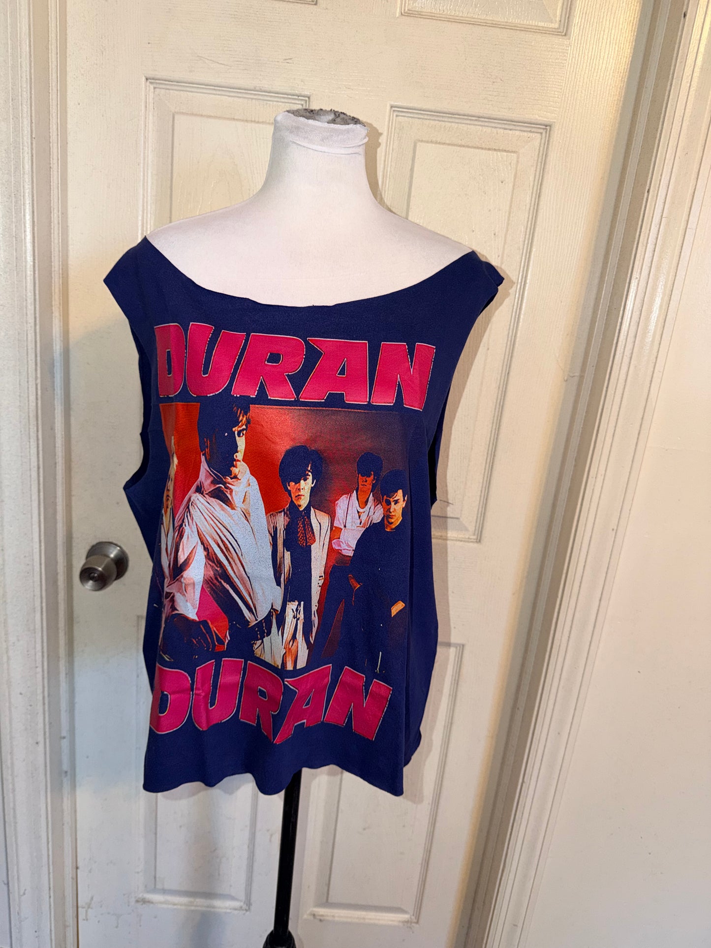 Duran Duran Oversized Distressed Tank