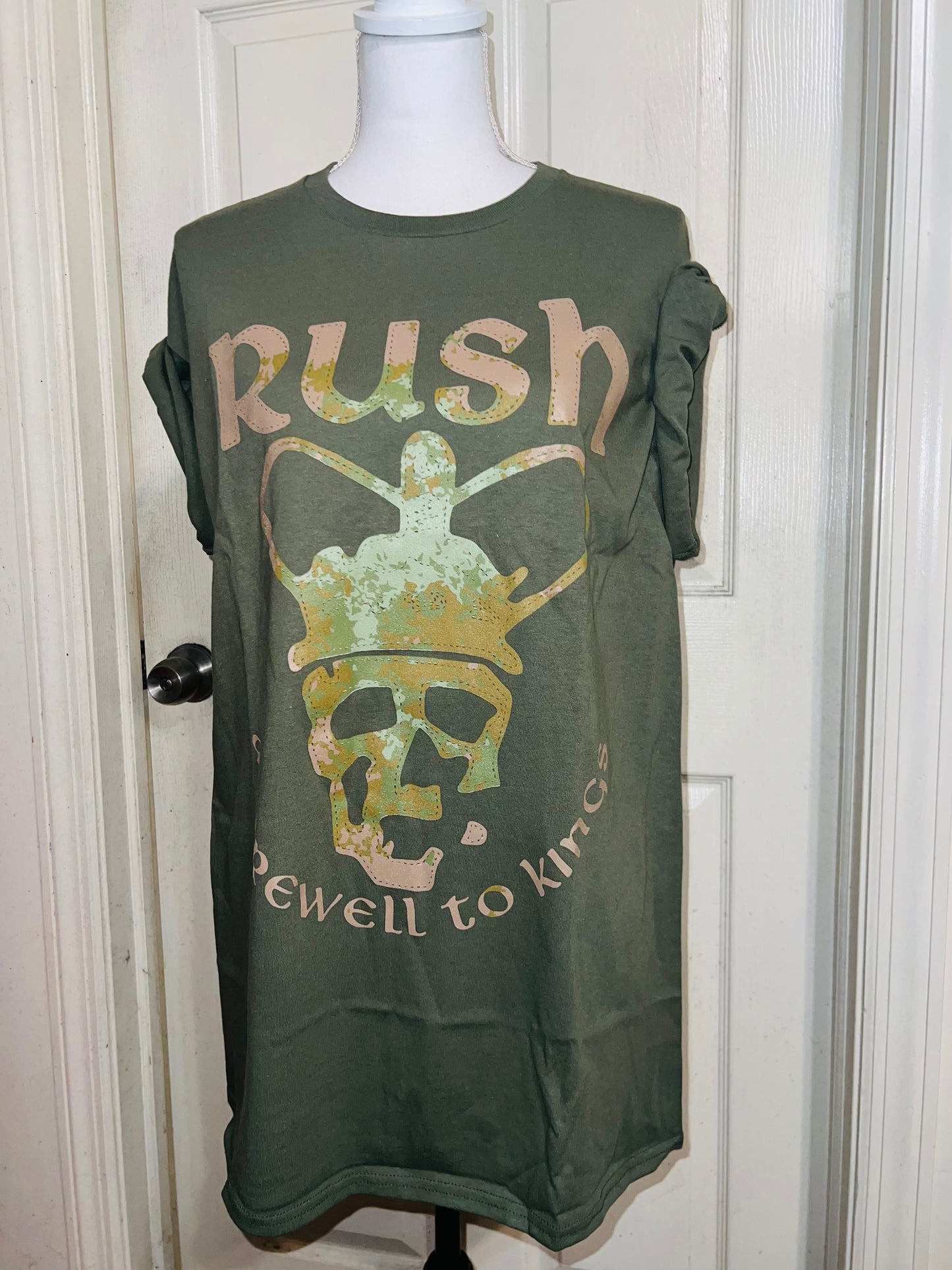 Rush Oversized Distressed T-Shirt