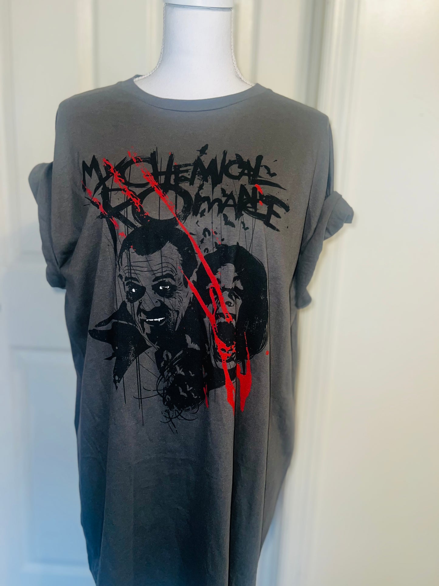 My Chemical Romance Oversized Distressed Tee