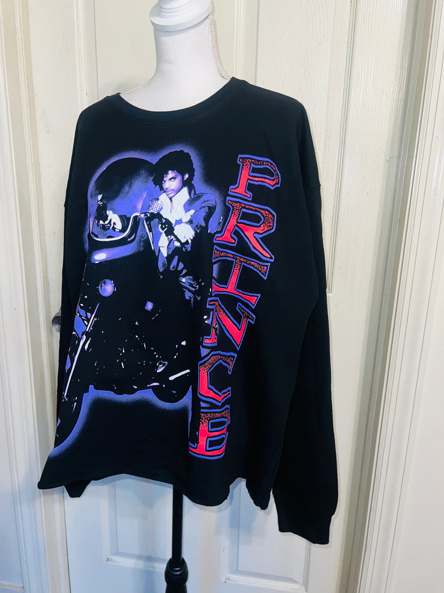 Prince Oversized Distressed Sweatshirt