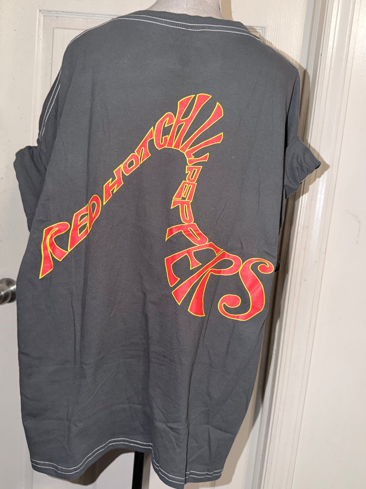 Red Hot Chili Peppers Oversized Distressed Tee