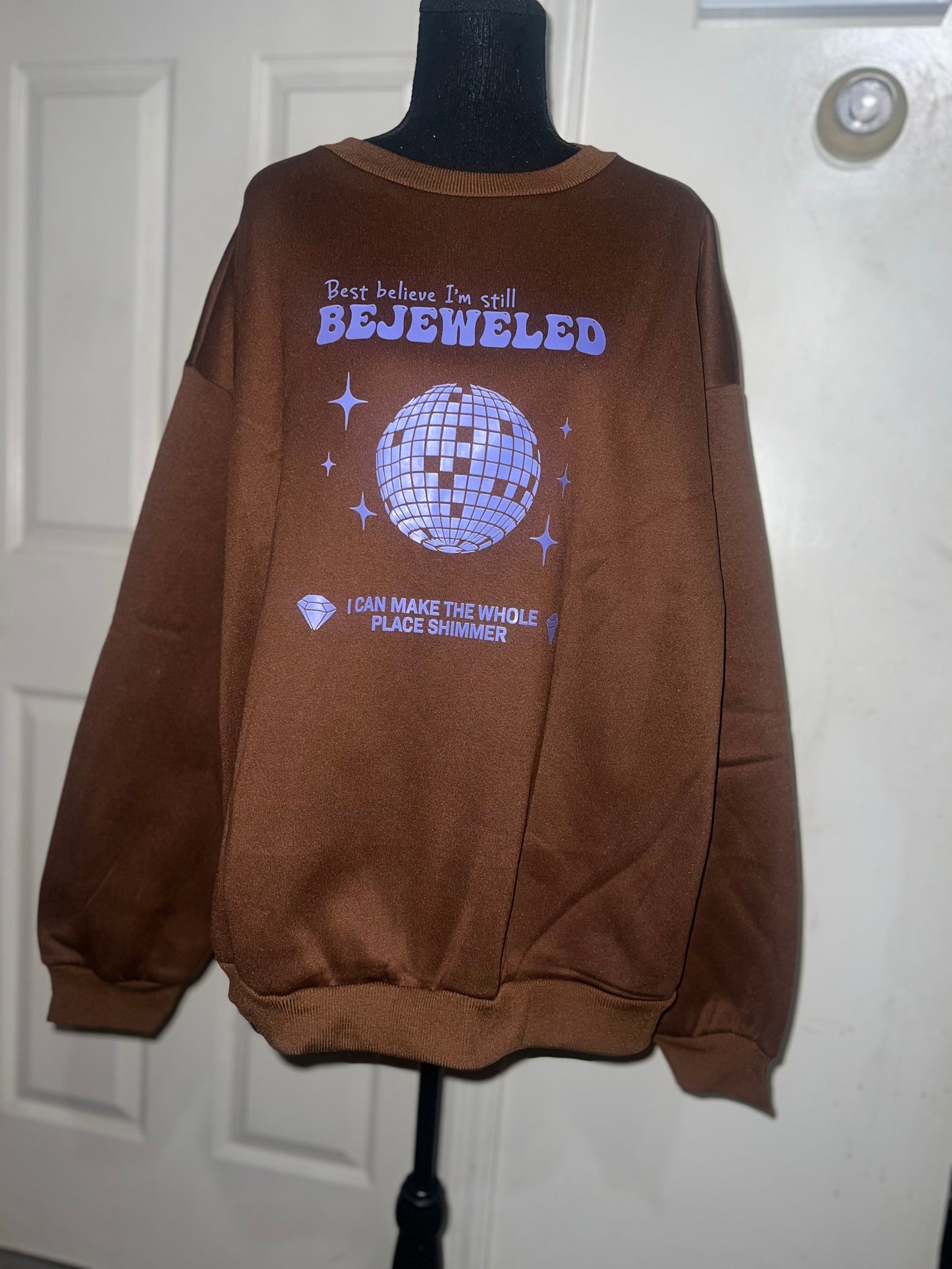 Taylor Swift Bejeweled Oversized Sweatshirt