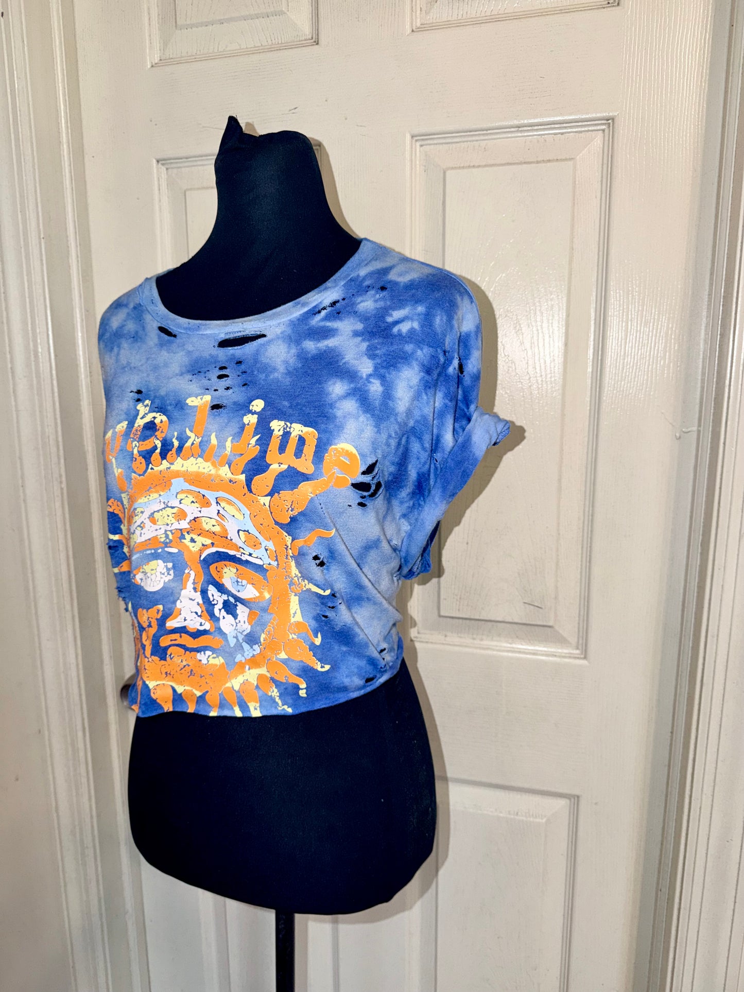 Sublime Distressed Open Tied Back Tee (as is)