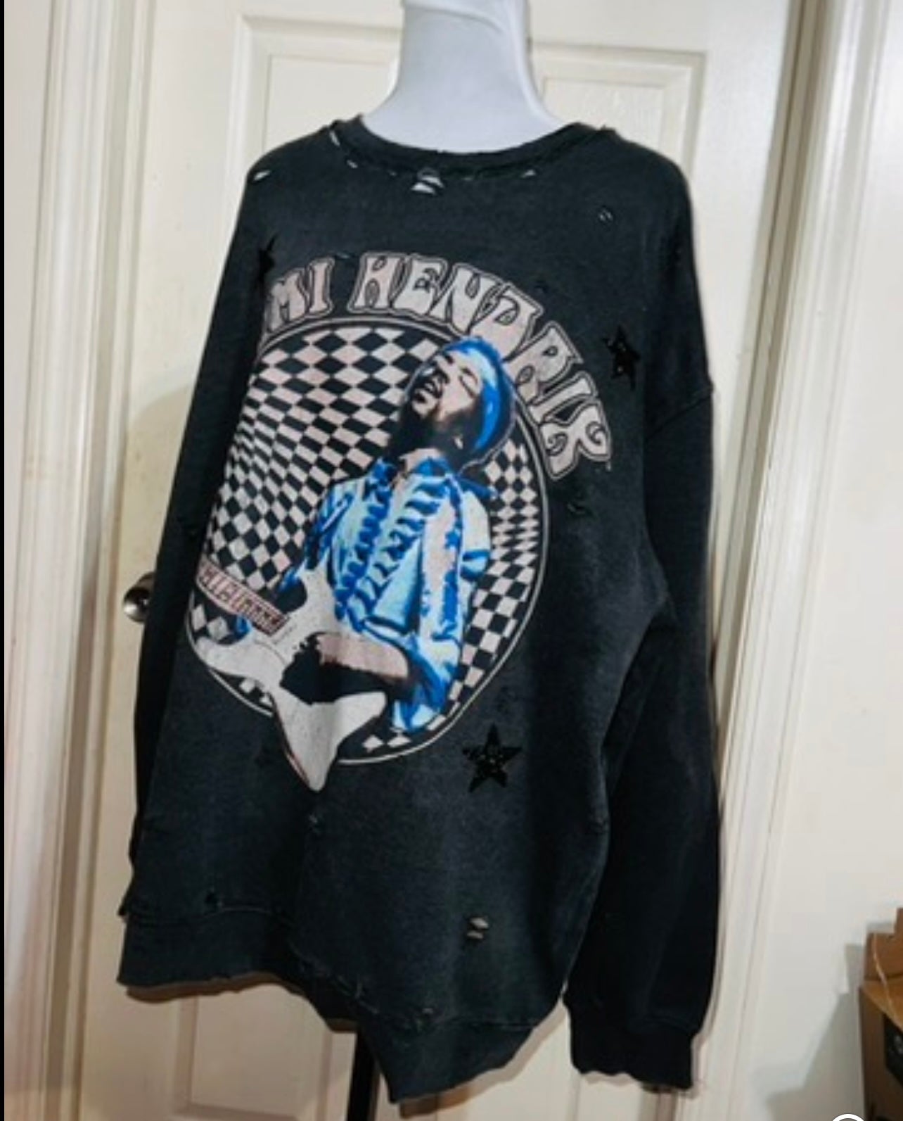 Jimi Hendrix Oversized Sweatshirt